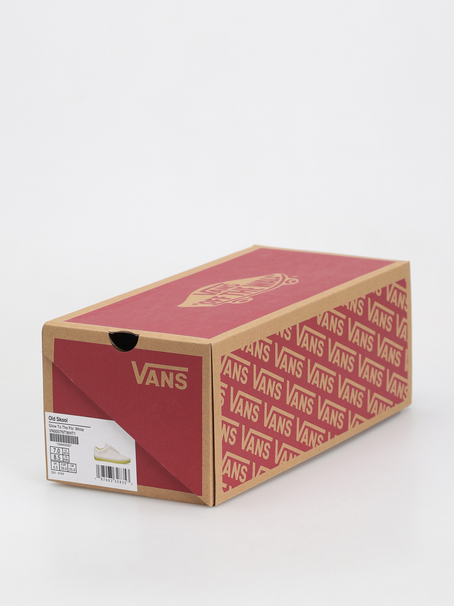 Vans Old Skool Cipők (glow to the flo' white)