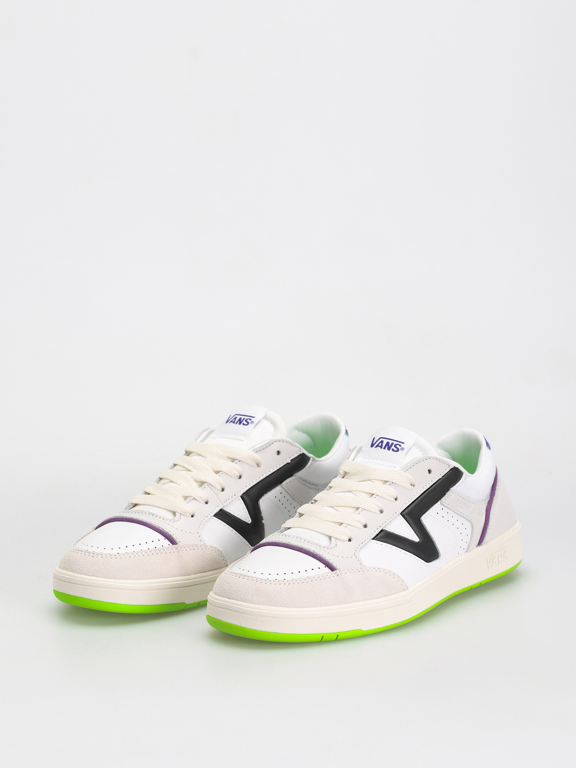 Vans Lowland Cc Jmp R Cipők (multi sport true white/multi)