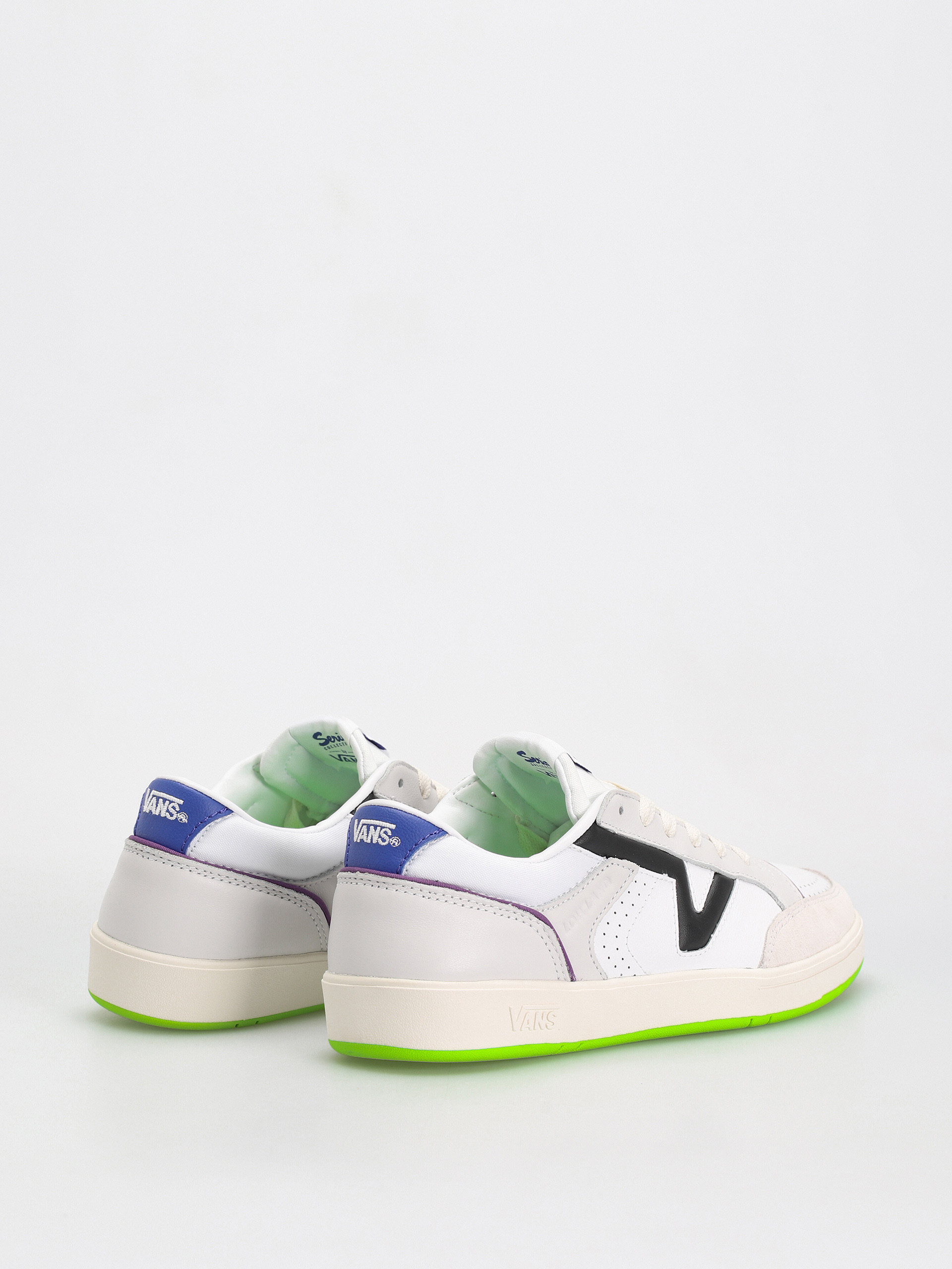 Vans Lowland Cc Jmp R Cipők (multi sport true white/multi)