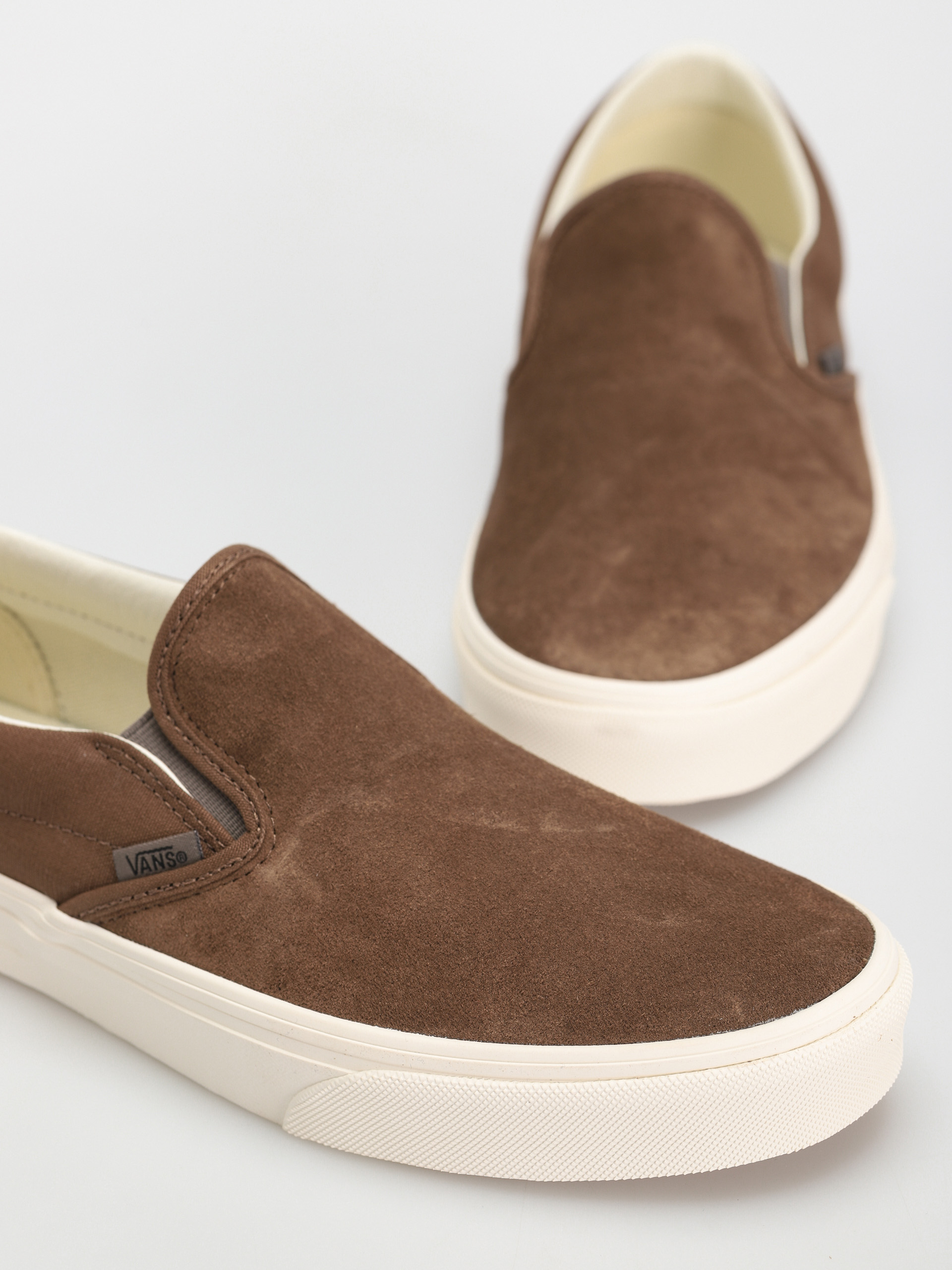 Vans Classic Slip On Cipők (canvas/suede coffee liqueur)