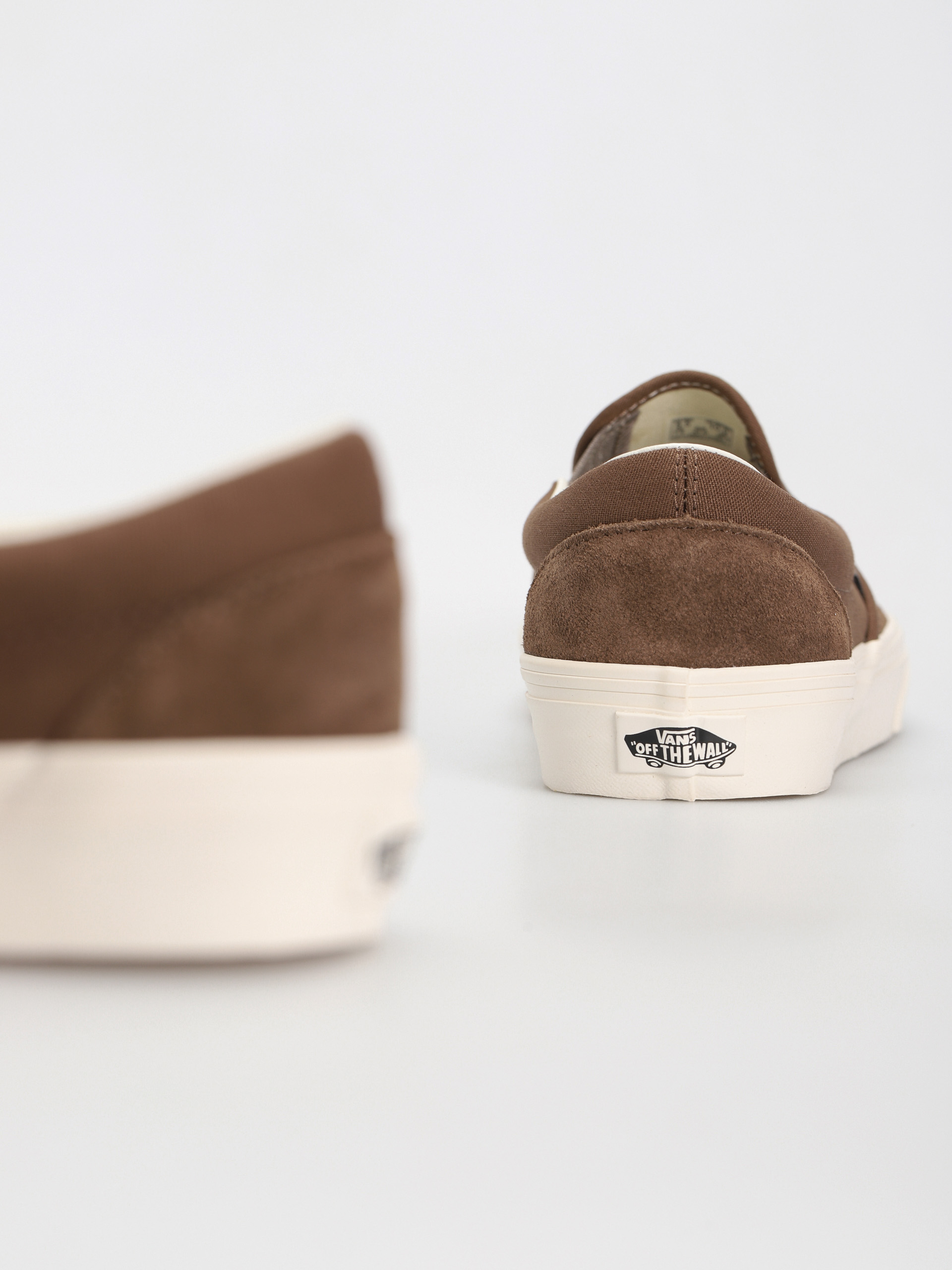 Vans Classic Slip On Cipők (canvas/suede coffee liqueur)