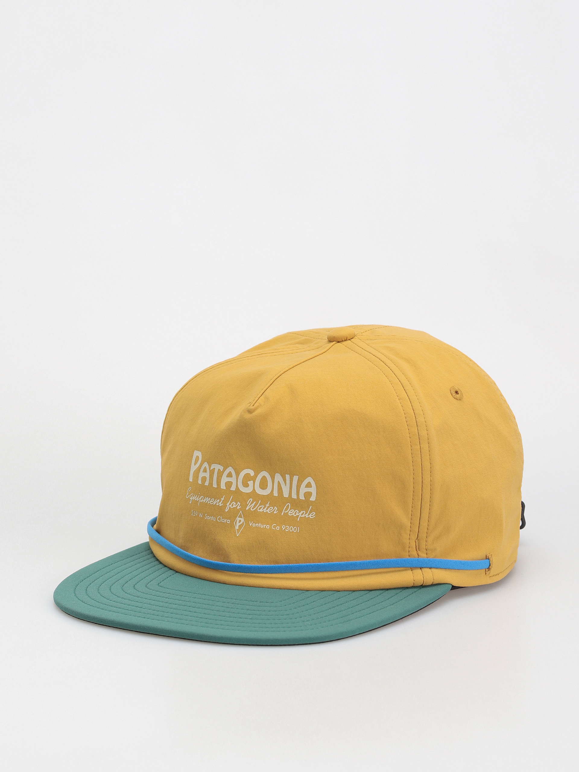 Patagonia Merganzer Baseball sapka (water people banner pufferfish gold)