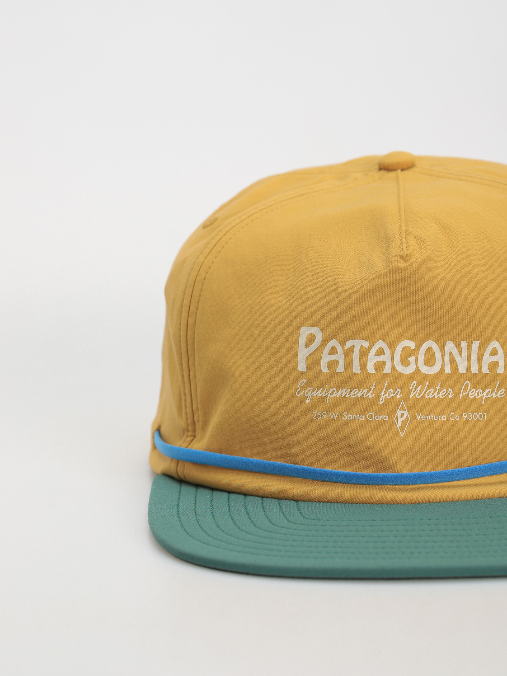 Patagonia Merganzer Baseball sapka (water people banner pufferfish gold)