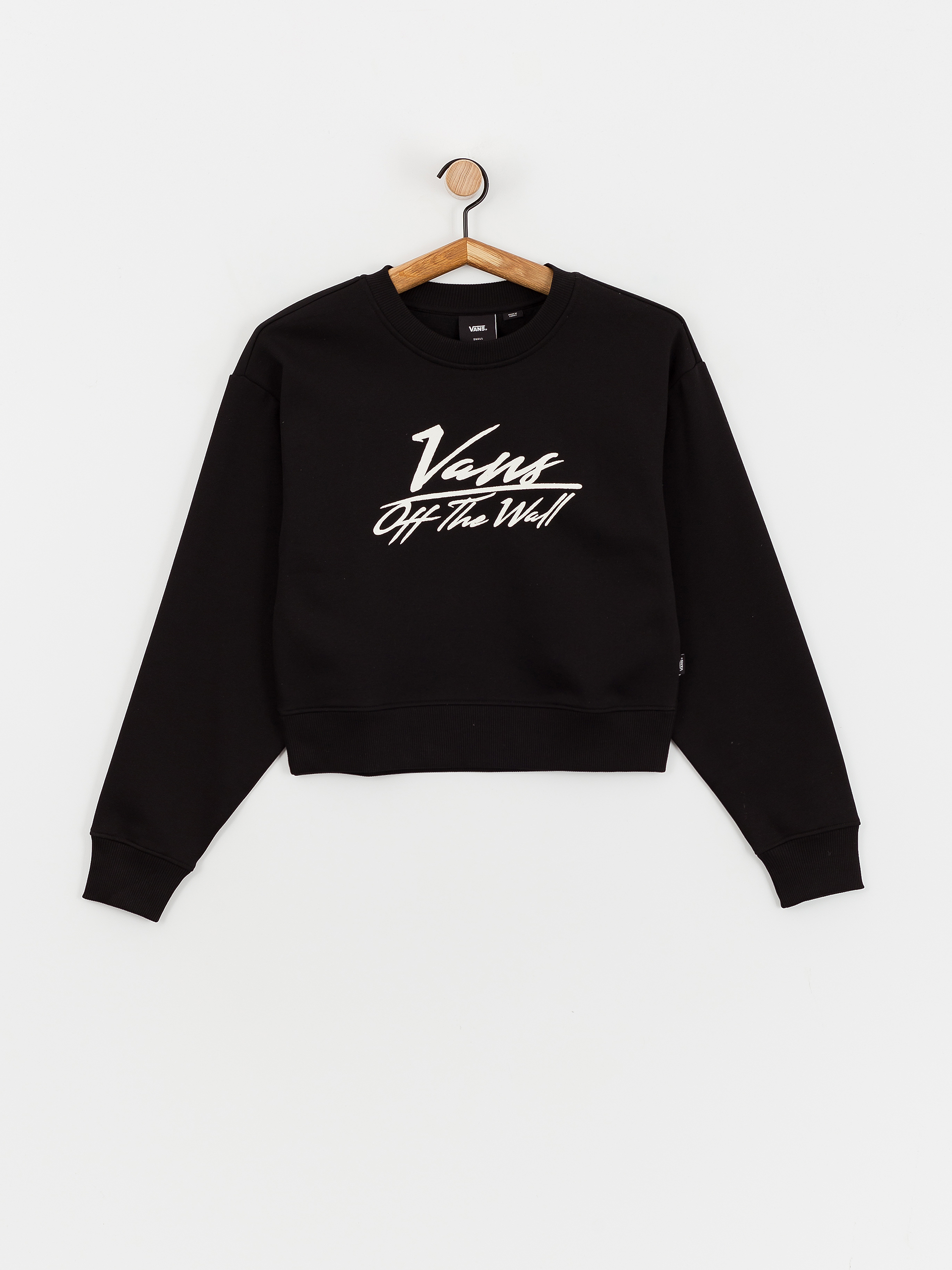 Pulóver Vans Go Anyplace Crop Crew Wmn (black)