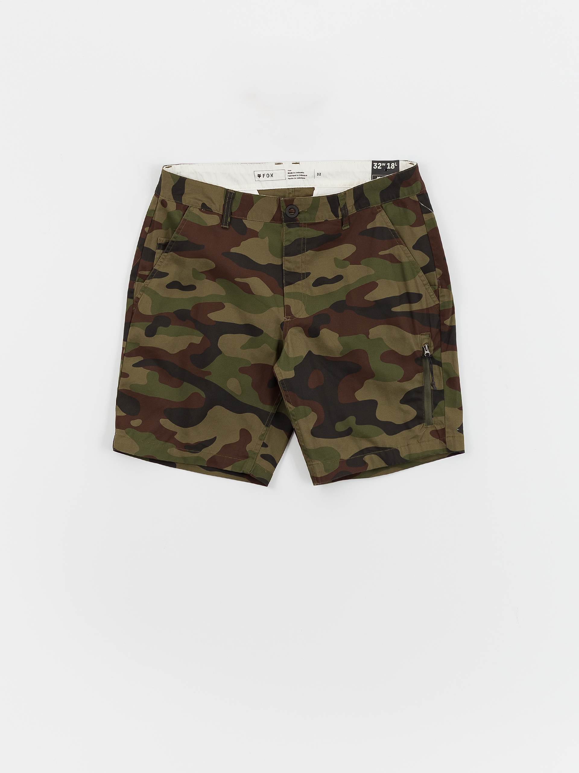 Rövidnadrág Fox Essex Camo Short 3.0 (green camo)