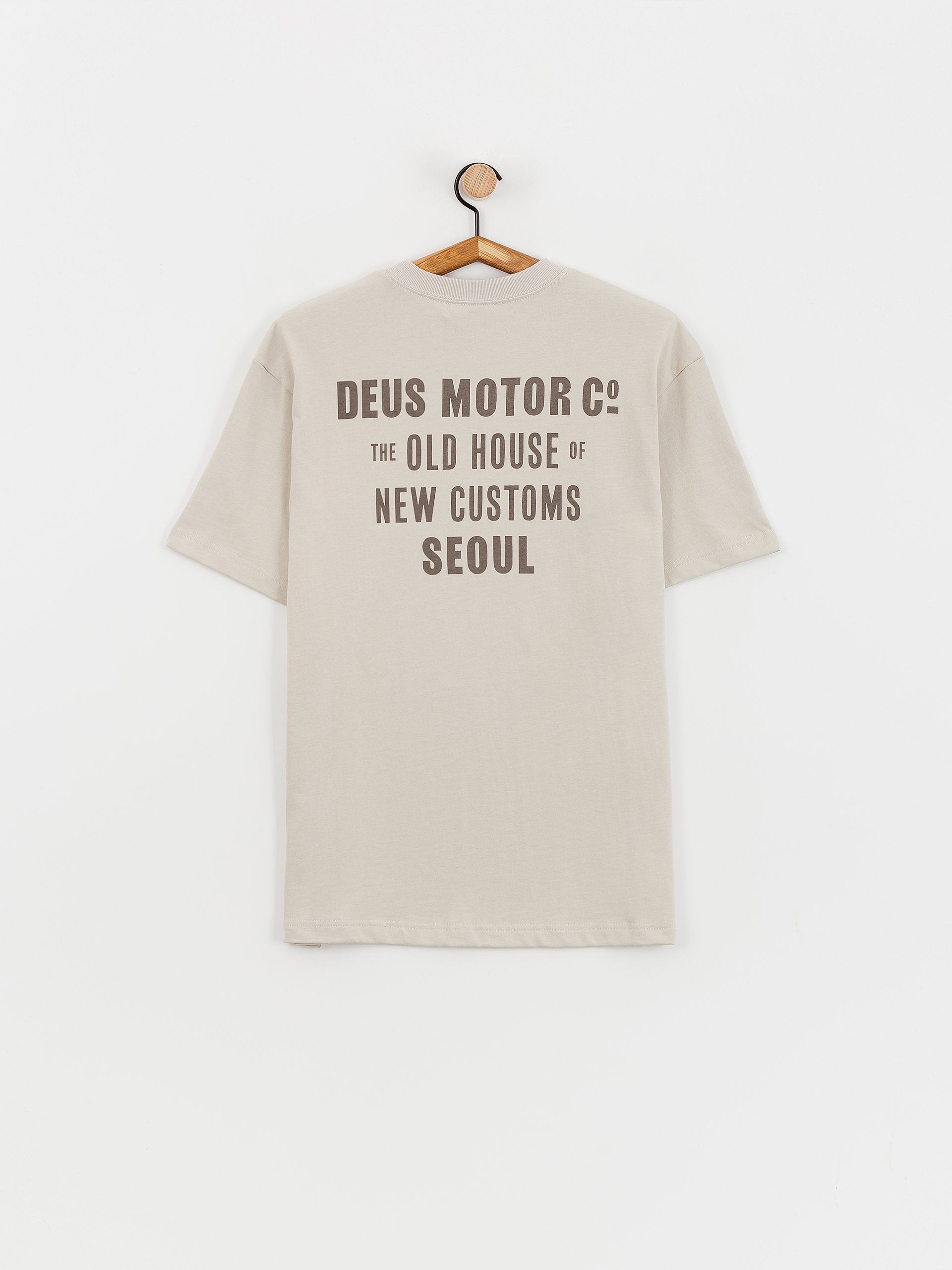 Deus Ex Machina Old Customs Póló (dirty white)