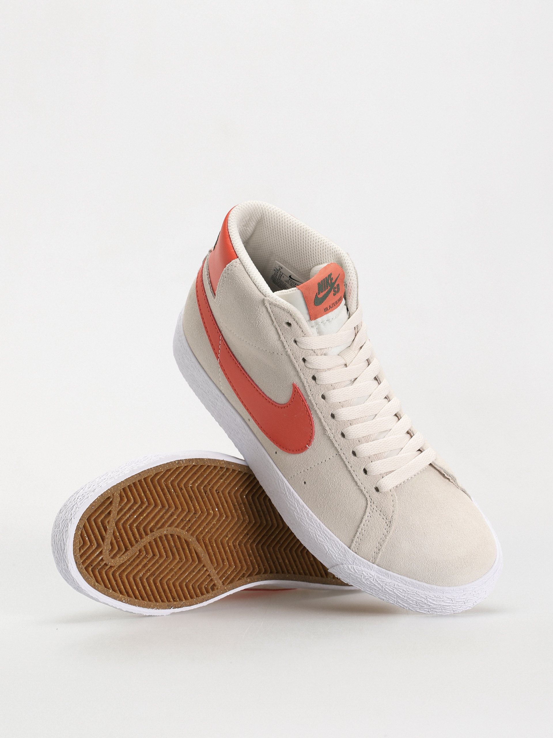 Nike SB Zoom Blazer Mid Cipők (phantom/cosmic clay white fir)