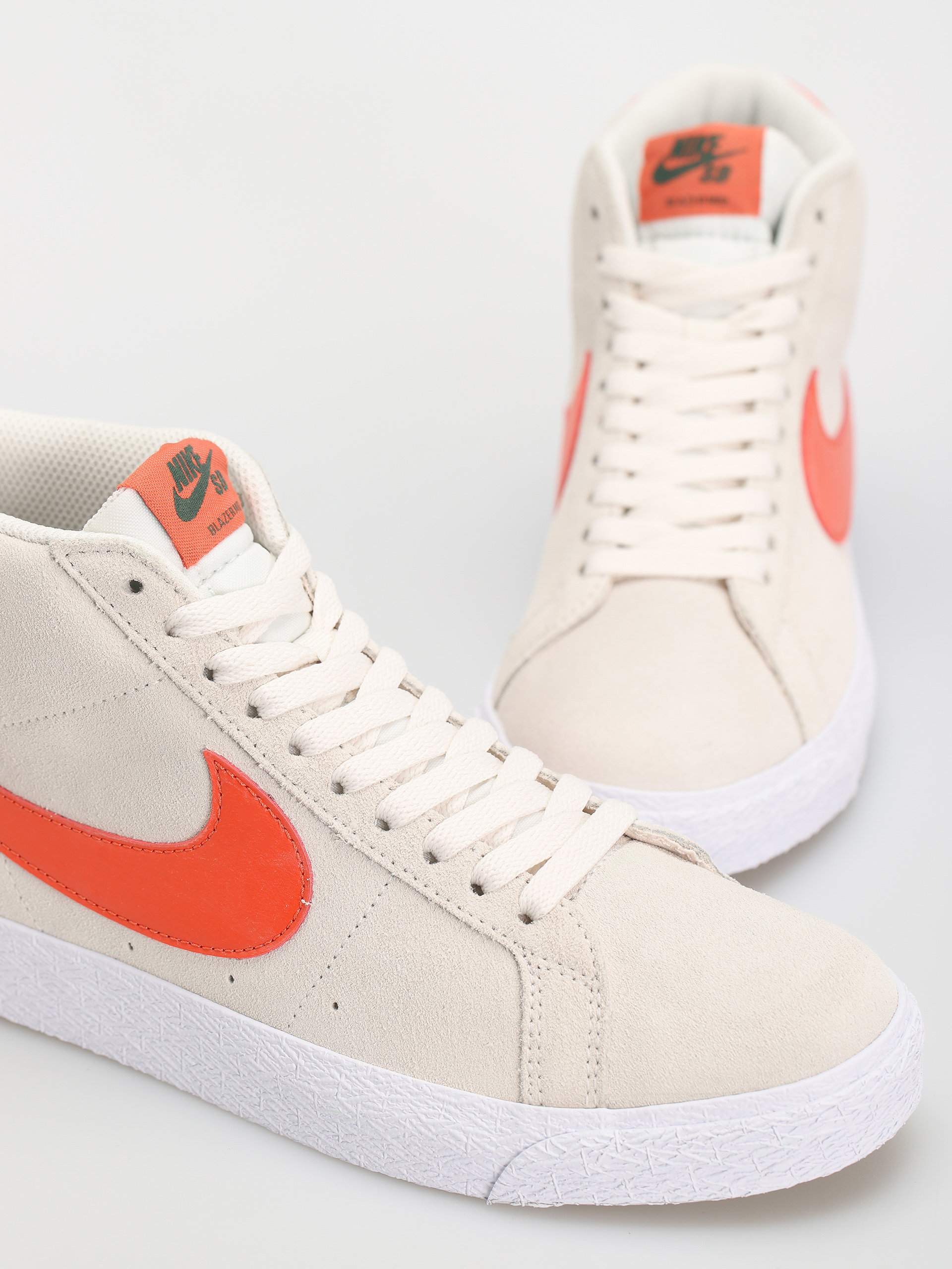 Nike SB Zoom Blazer Mid Cipők (phantom/cosmic clay white fir)
