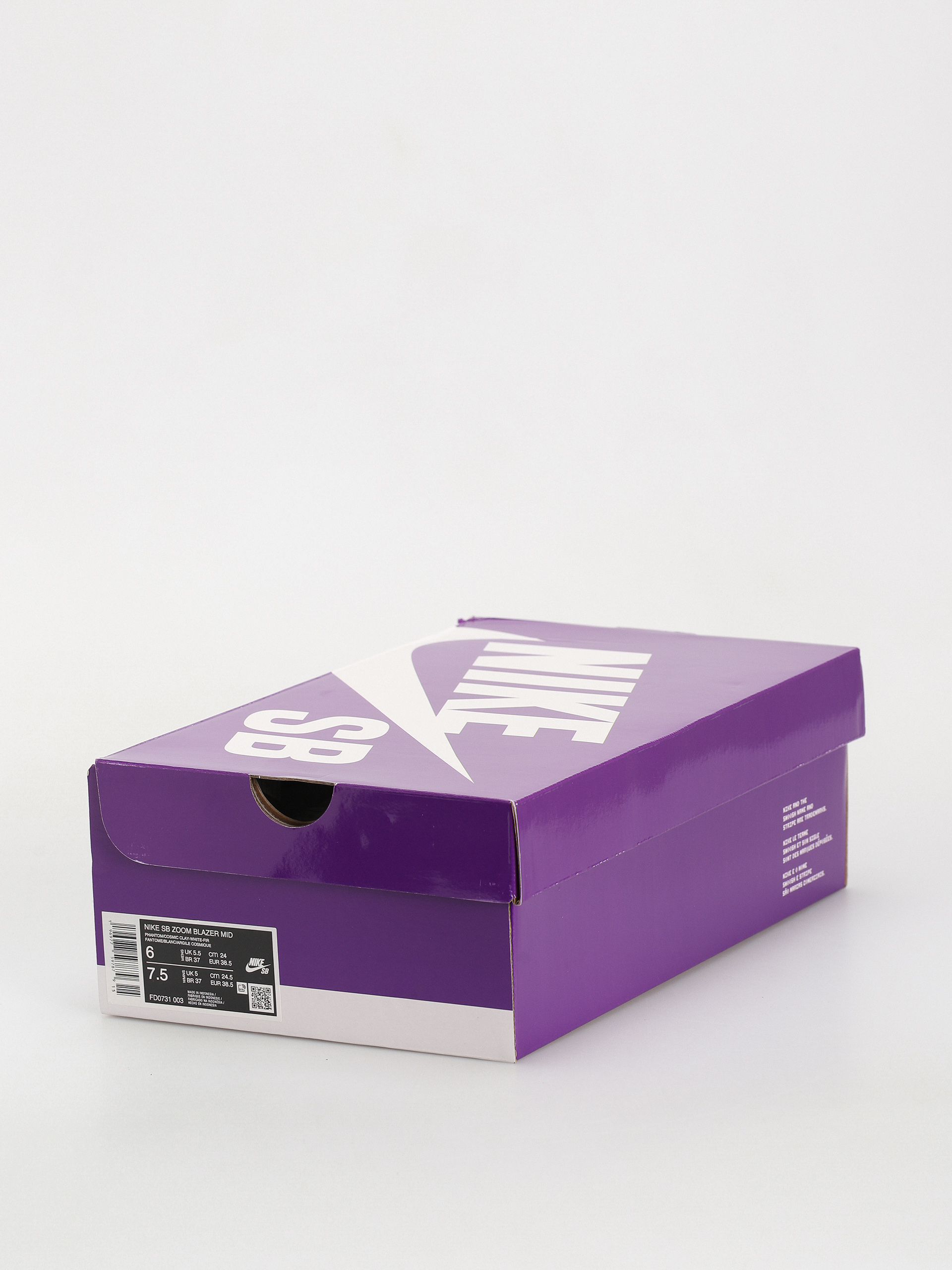 Nike SB Zoom Blazer Mid Cipők (phantom/cosmic clay white fir)