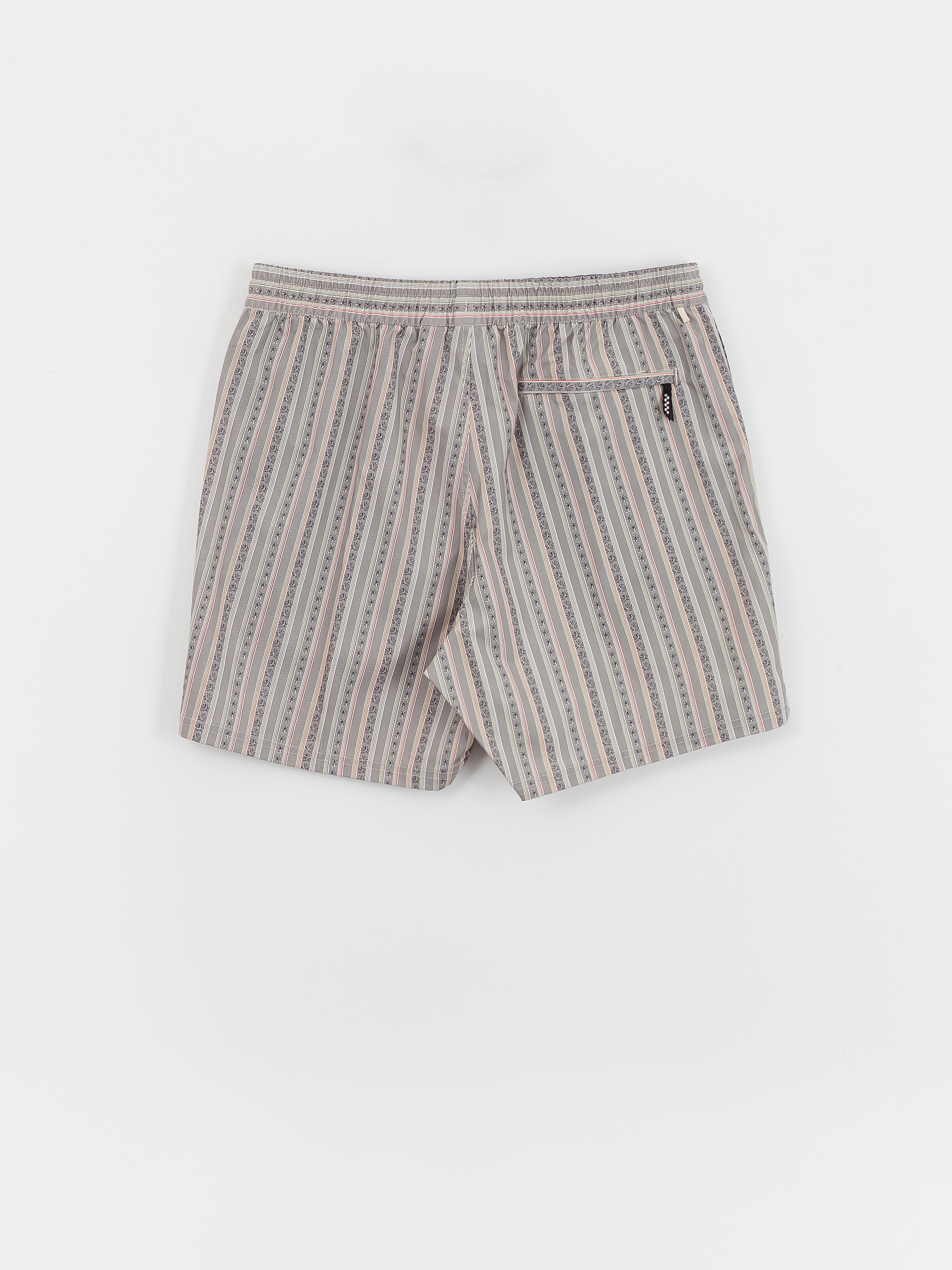 Vans Primary Stripe Elastic Boardshort (oatmeal/black)