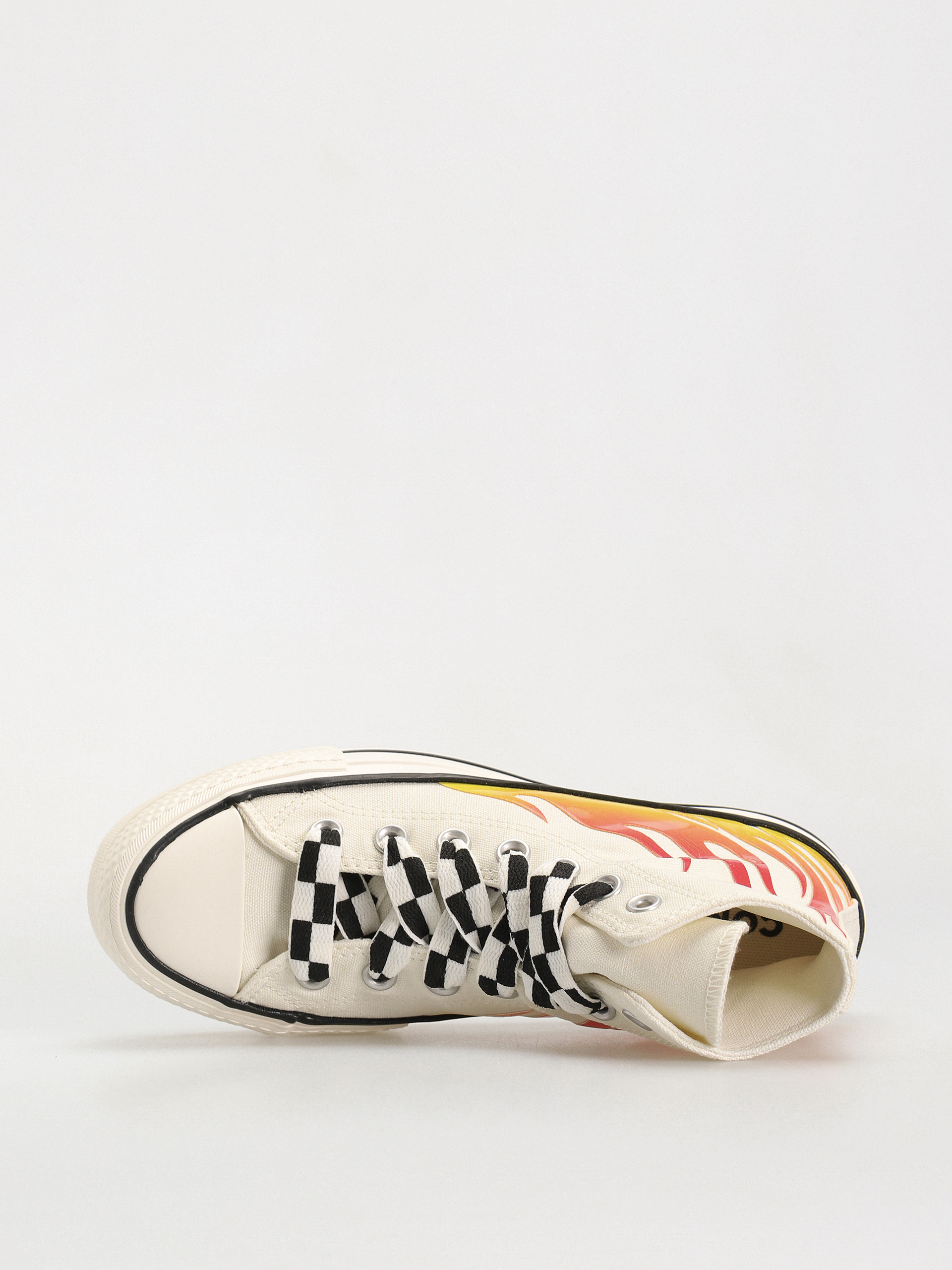 Converse Chuck Taylor All Star Lift Hi Tornacipők Wmn (flames/off white)