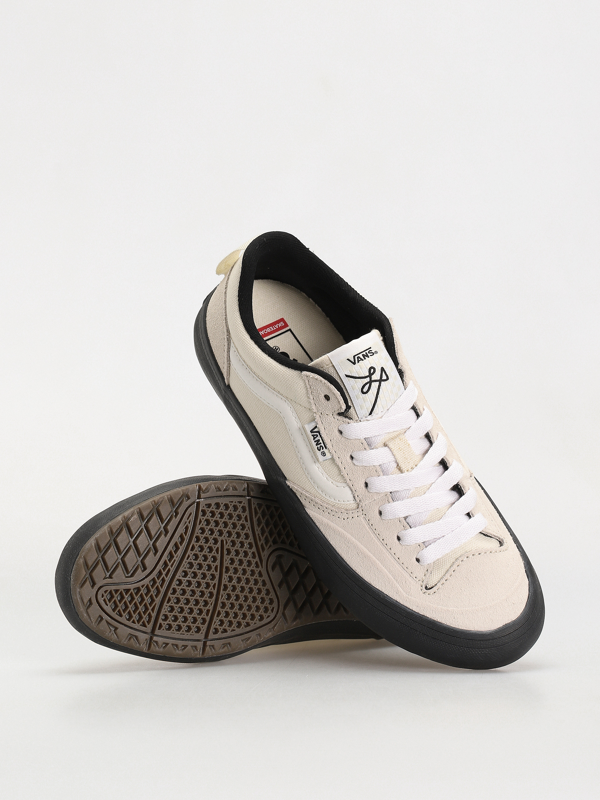 Cipők Vans Lizzie Low (vintage white/black)