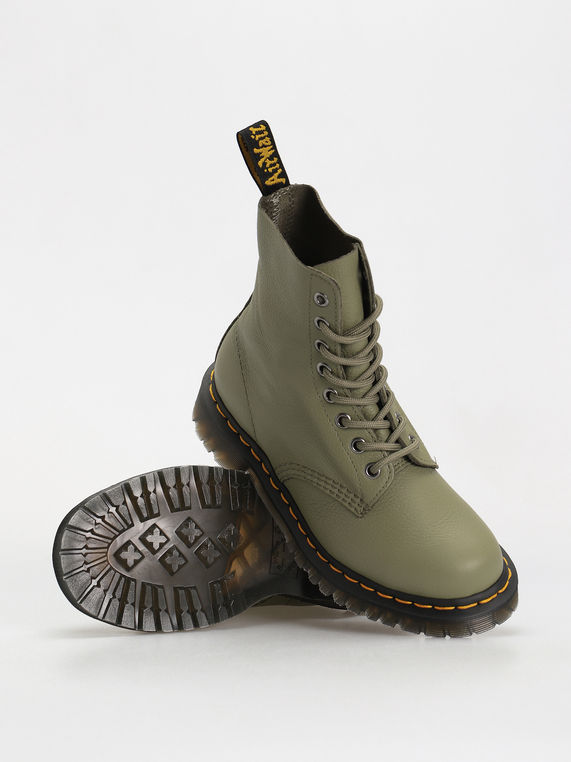 Cipők Dr. Martens 1460 Pascal Wmn (muted olive virginia)