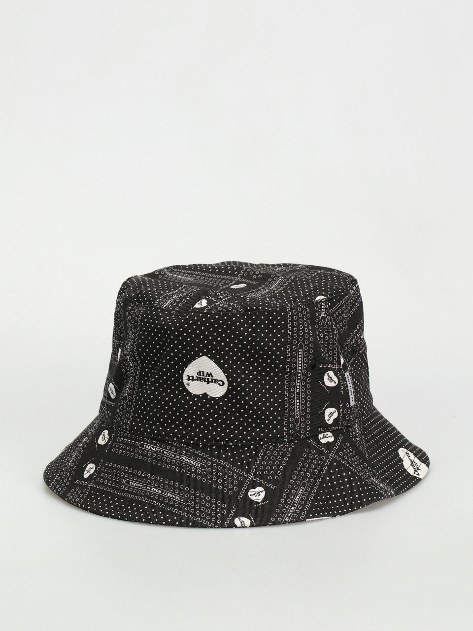 Carhartt WIP Graphic Bucket Kalap (heart bandana print/black)