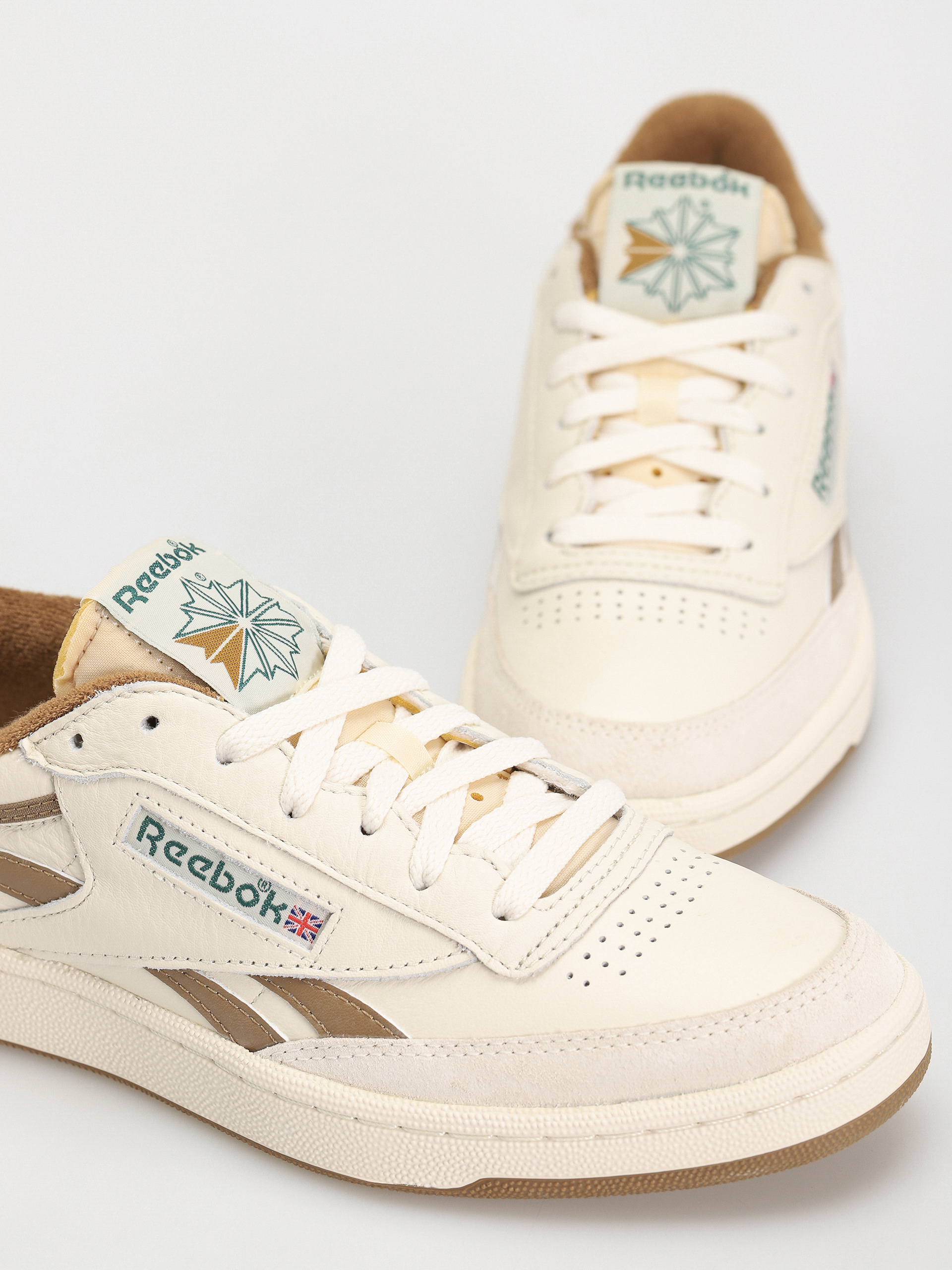 Reebok Club C Revenge Vintage Cipők (vintagechalk/trekbrown/darkgrn)