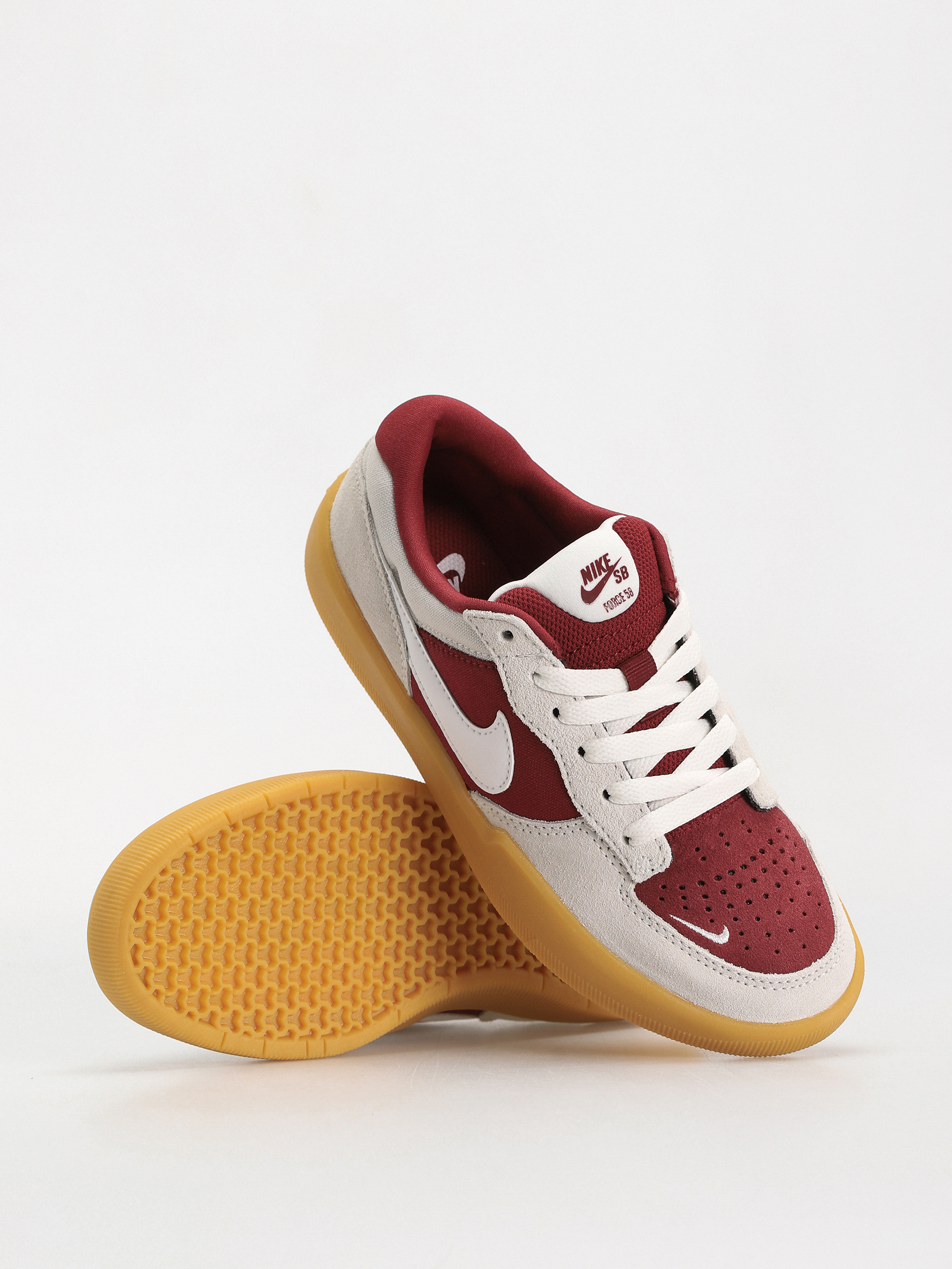 Nike SB Force 58 Cipők (team red/white summit white)