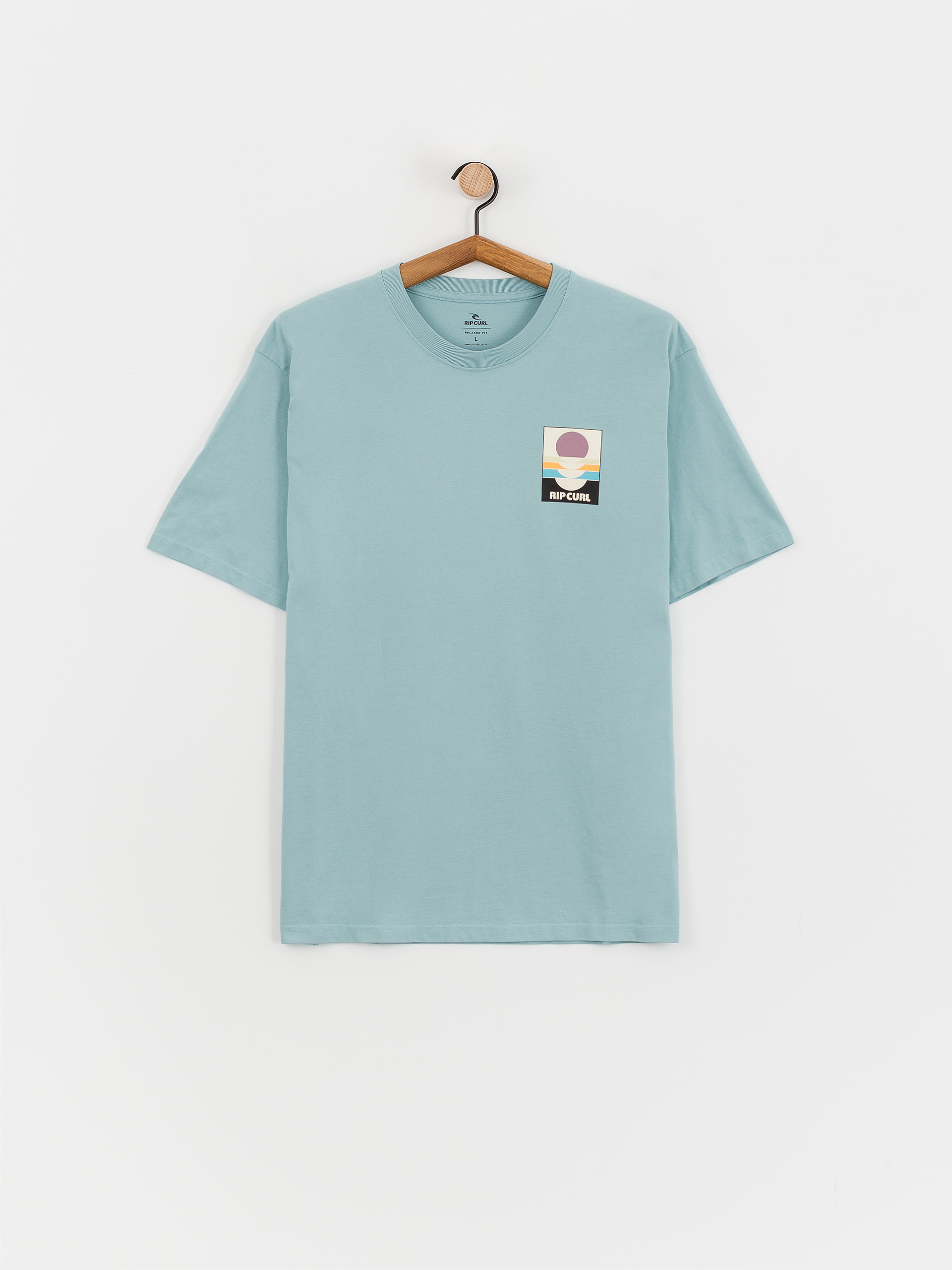 Rip Curl Surf Revivial Peaking Póló (dusty blue)