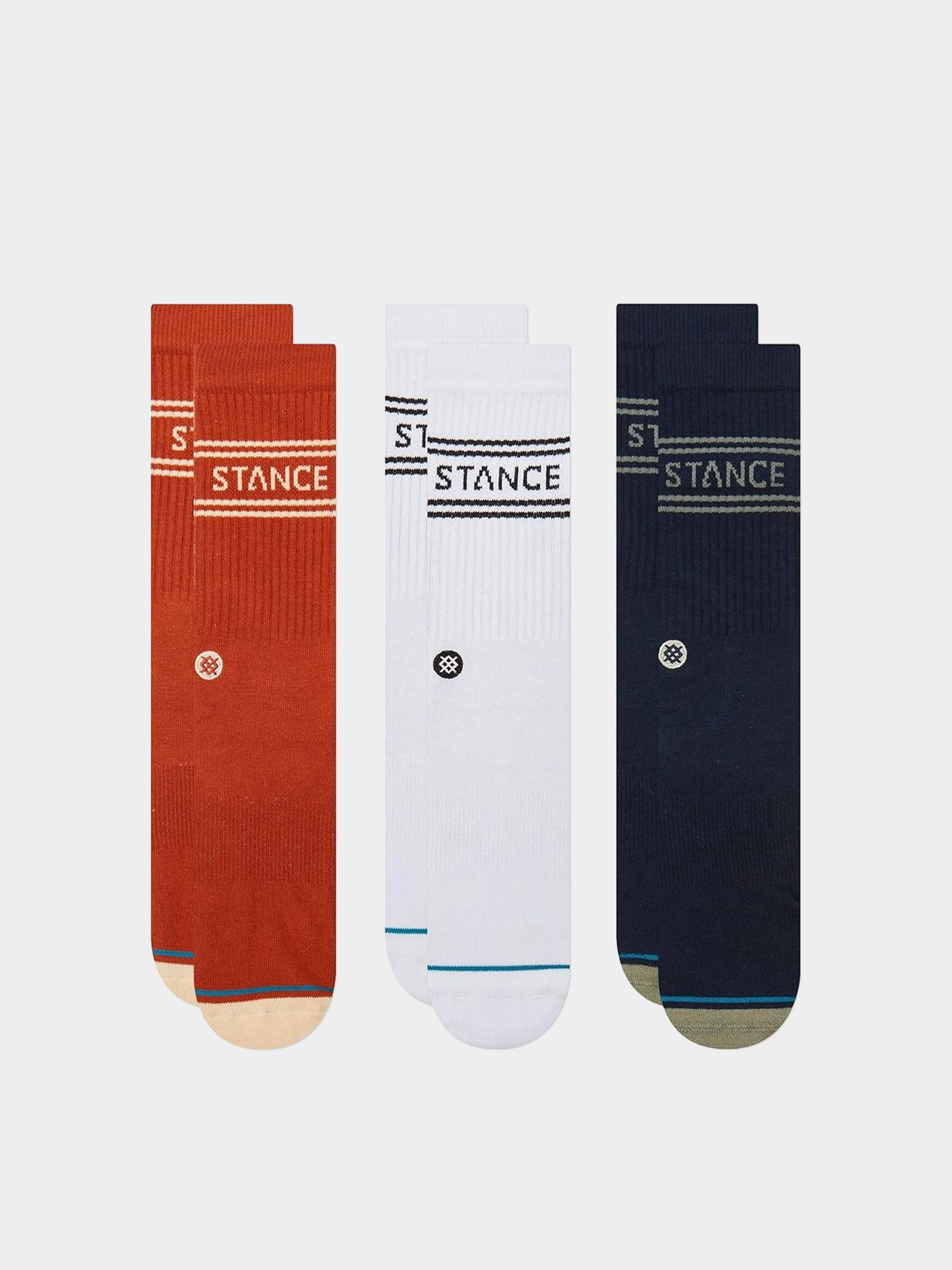 Zokni Stance Basic 3 Pack Crew (indigo)