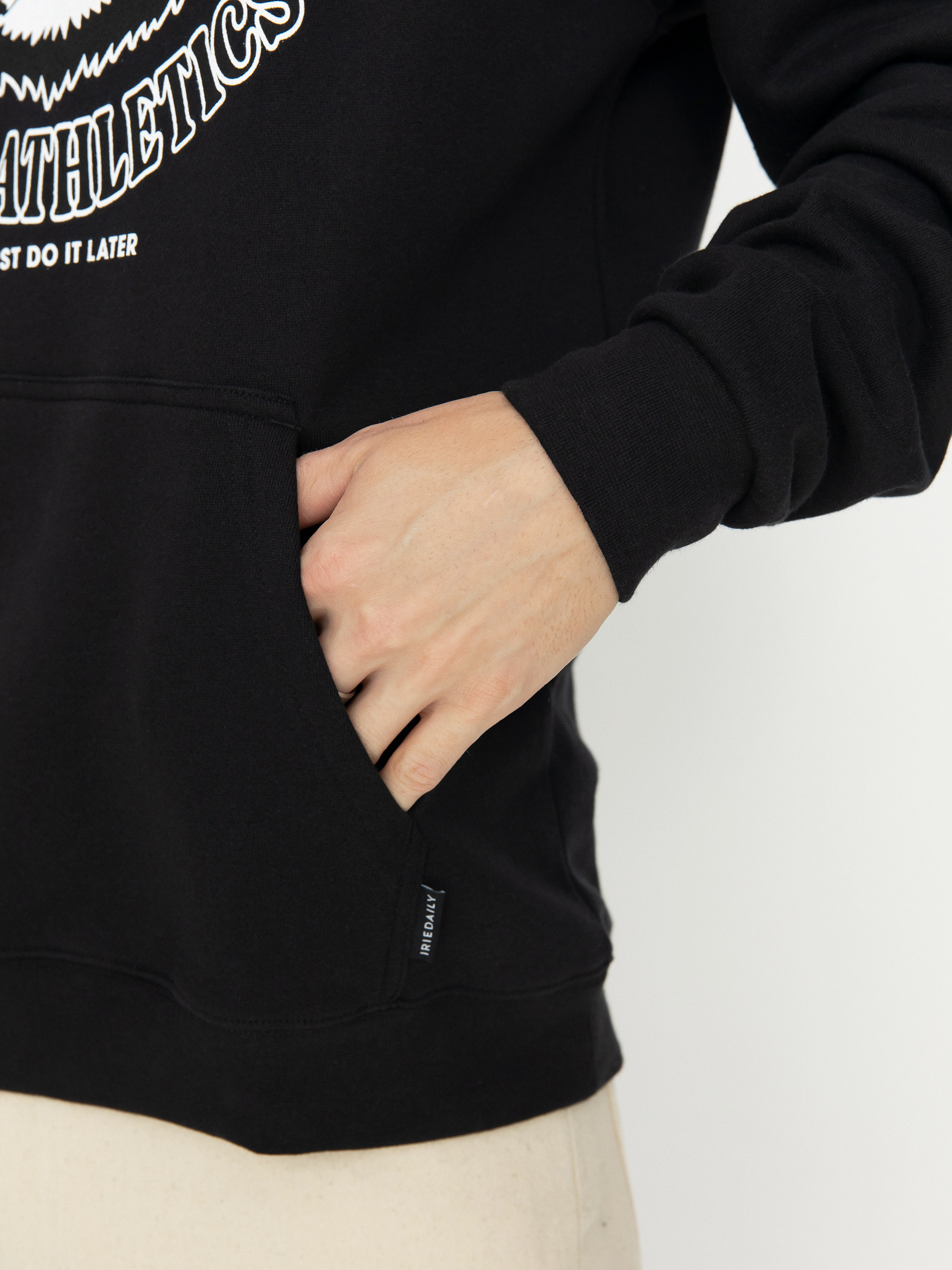 Iriedaily Anti Athletic HD Kapucnis pulóver (black)