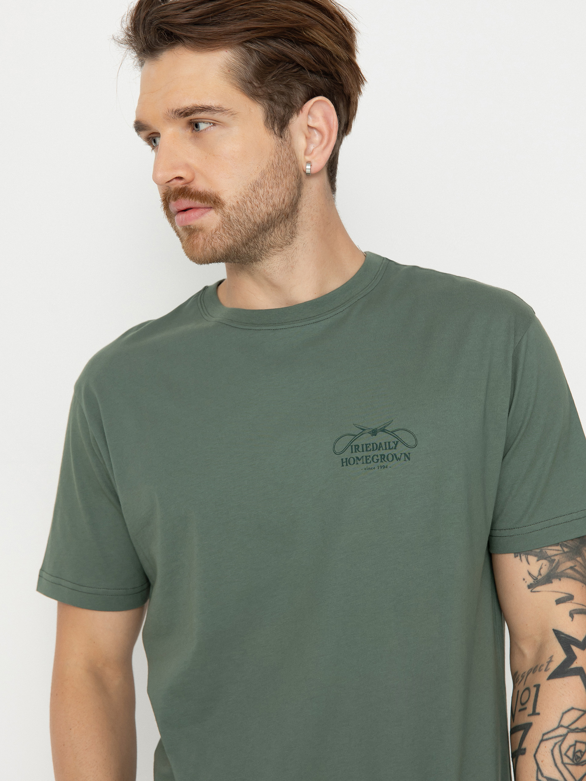 Iriedaily Bonsigh Póló (jungle green)