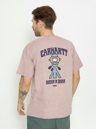 Carhartt WIP Duckin Póló (glassy pink)