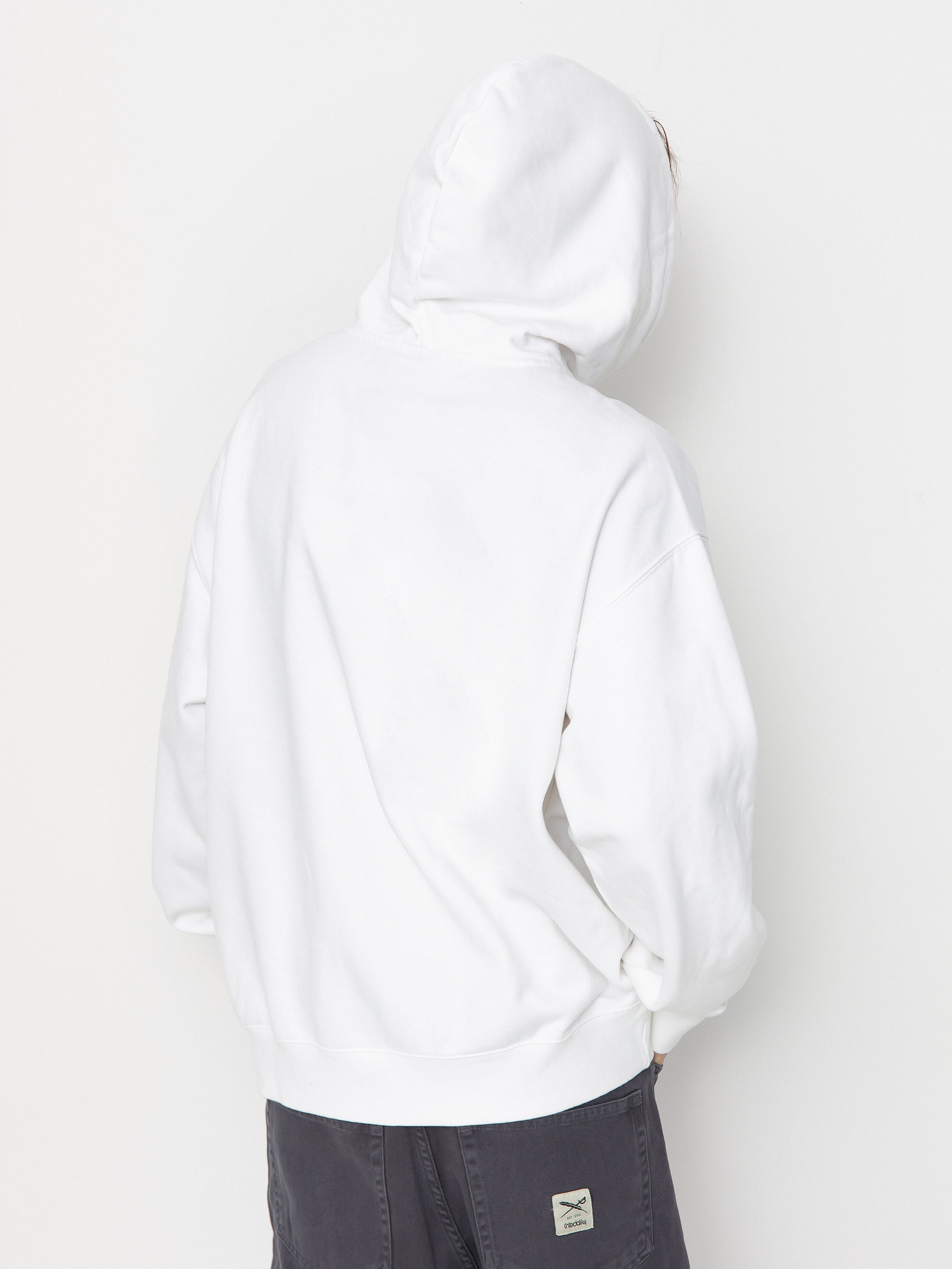 Kapucnis pulóver Carhartt WIP Drip HD (white)