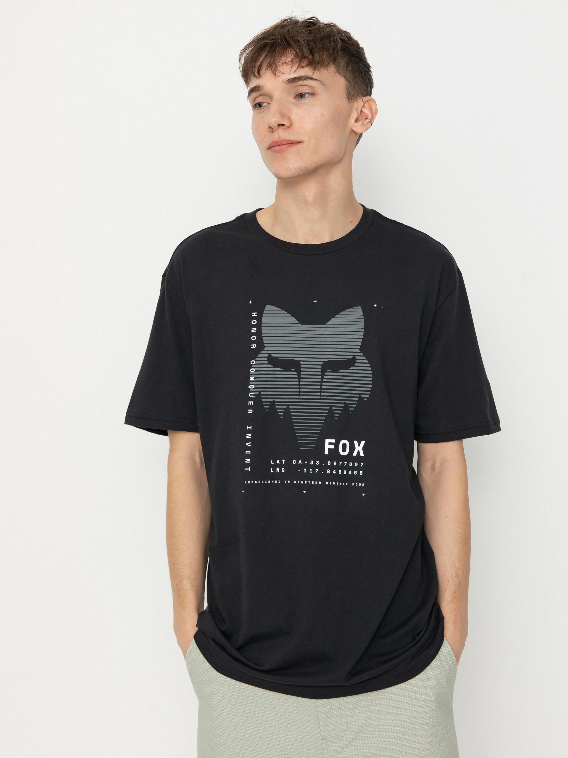 Póló Fox Dispute Prem (black)