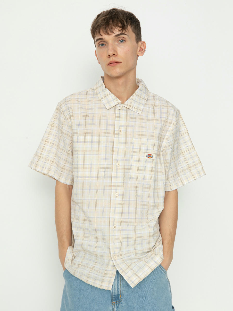 Dickies Surry Shirt Ing (outdoor check whitecap)