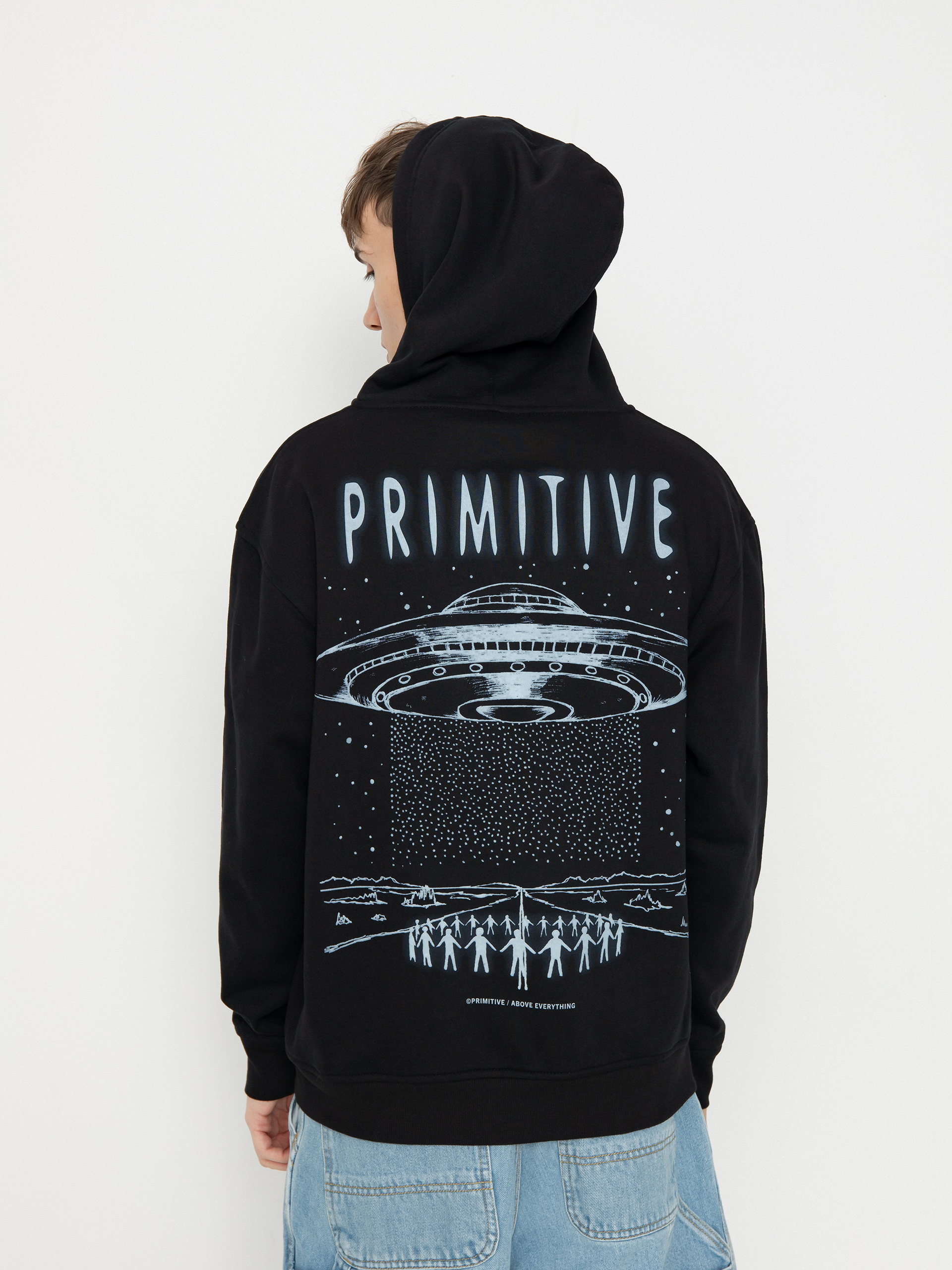 Primitive Contact ZHD Kapucnis pulóver (black)