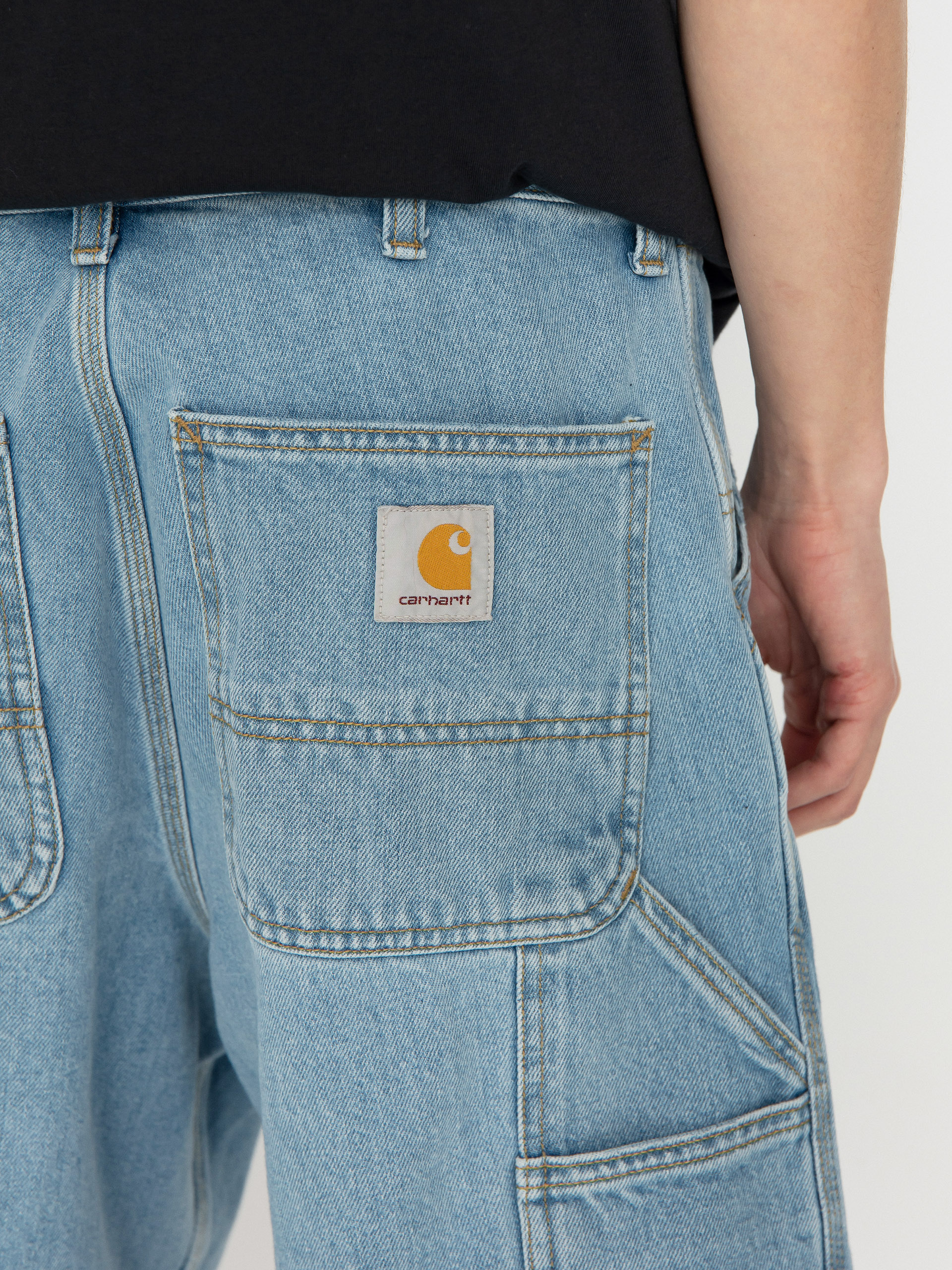 Carhartt WIP Single Knee Rövidnadrág (blue)