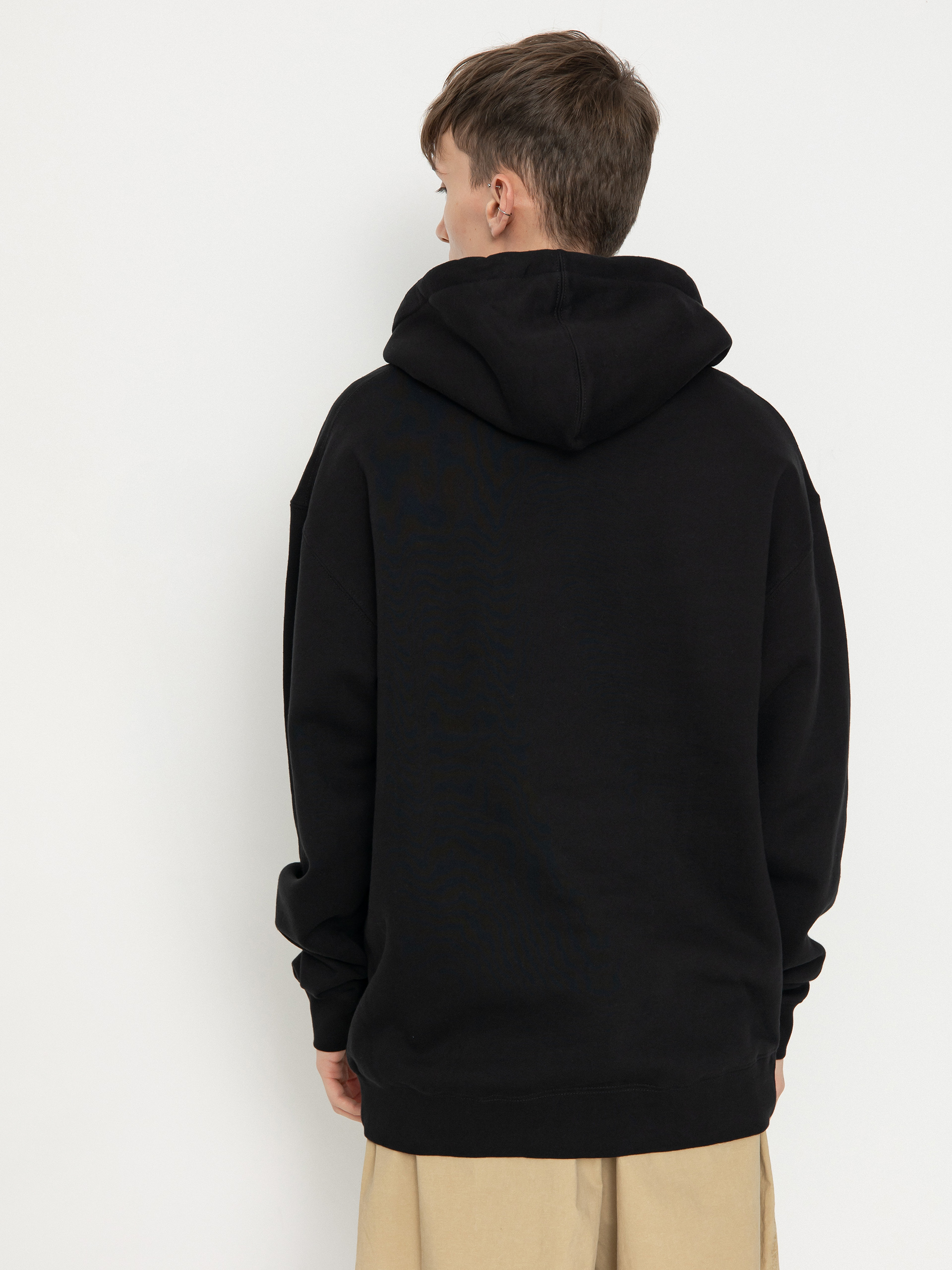 Kapucnis pulóver Spitfire Lil Beatdowns HD (black)