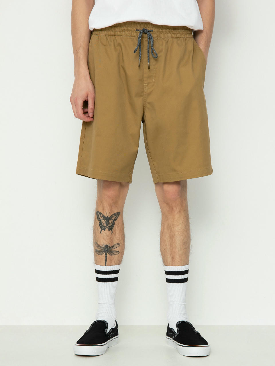 Volcom Frickin Ew 19 Rövidnadrág (dark khaki)