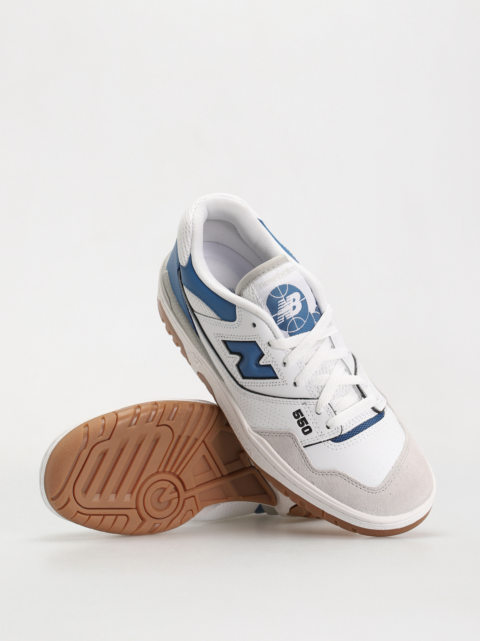New Balance 550 Cipők (white blue gum)