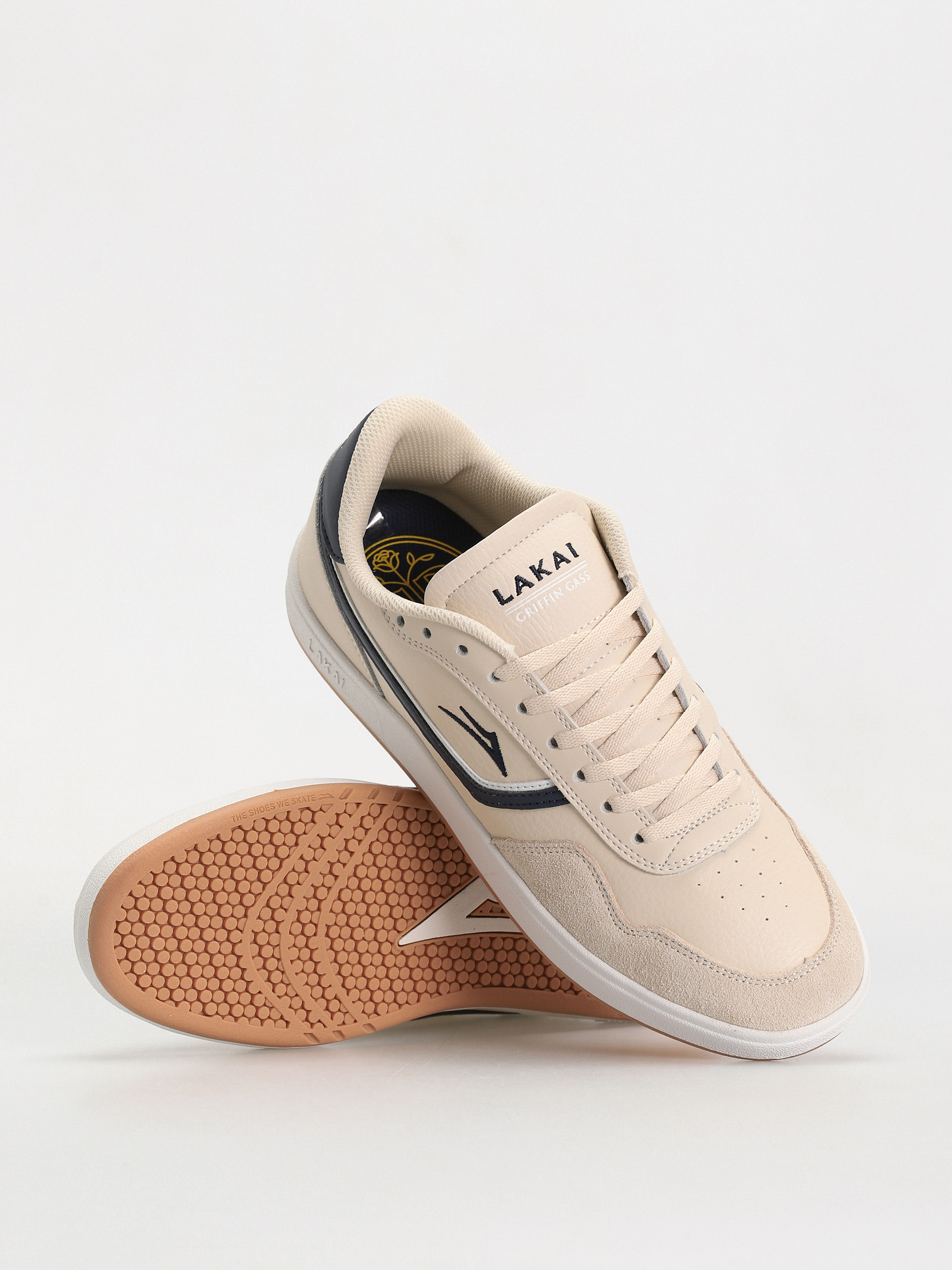 Lakai Terrace Cream Cipők (cream navy)