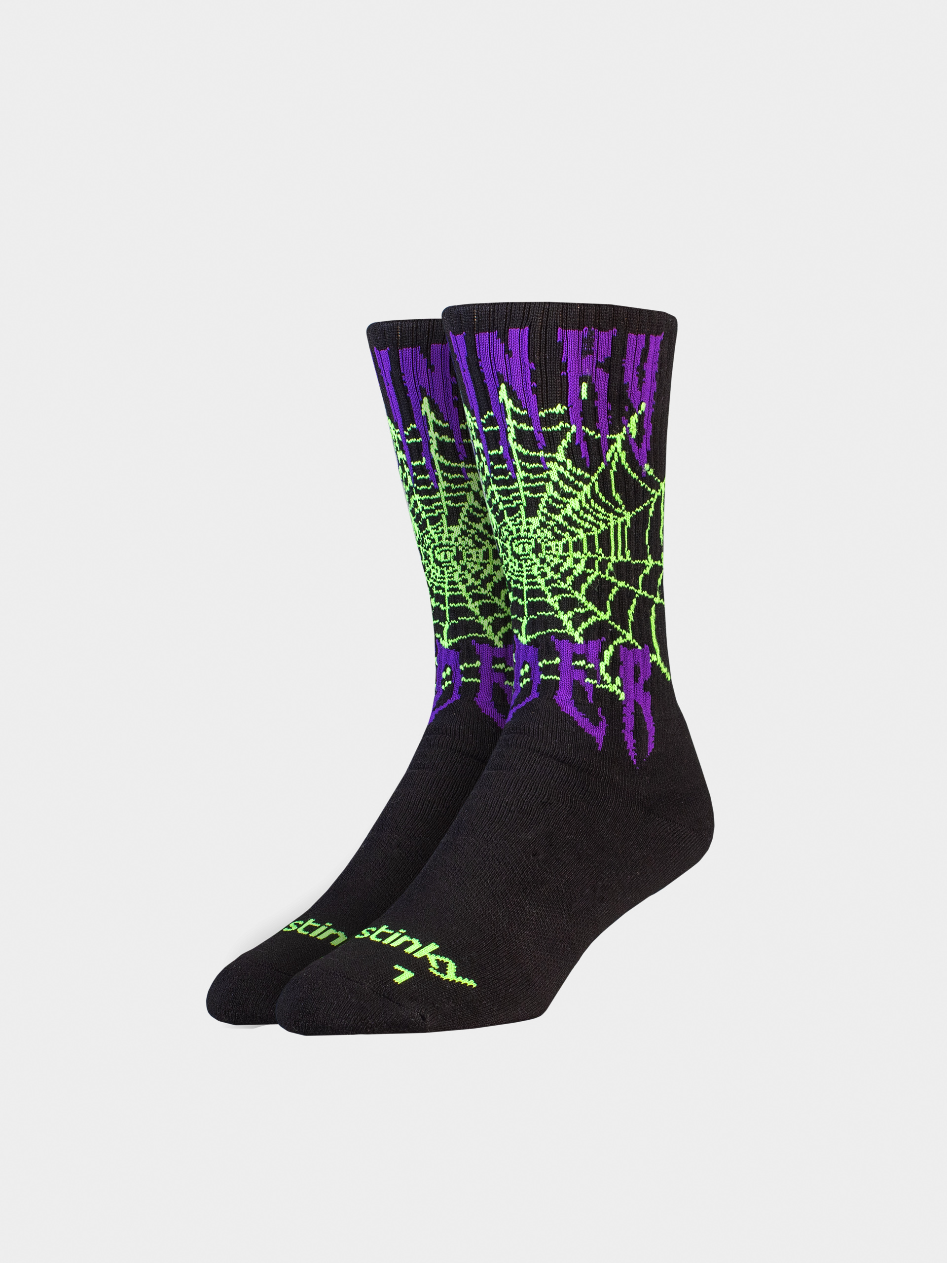 Zokni Stinky Socks Vader (black/purple/green)