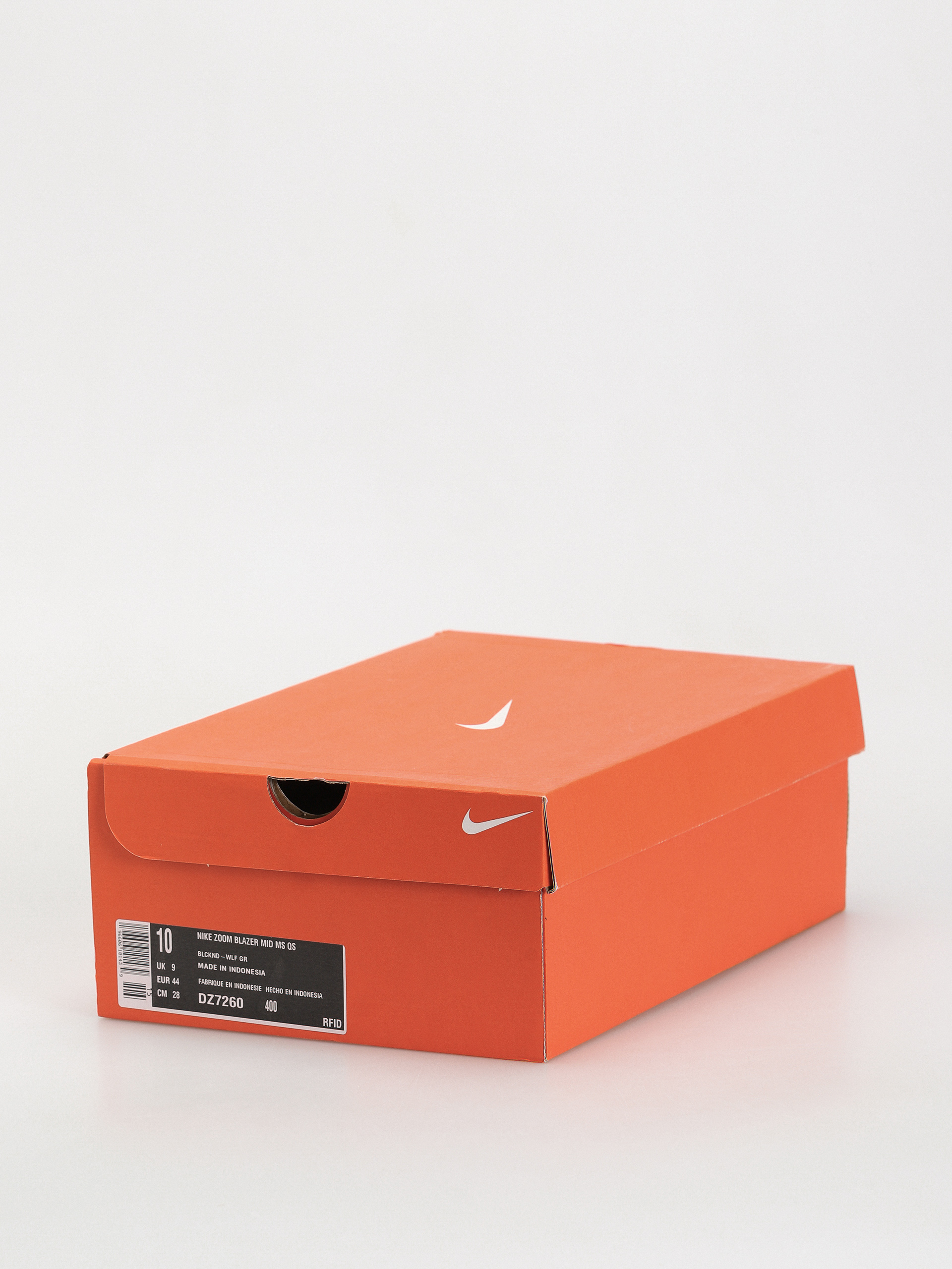 Nike SB Zoom Blazer Mid Mason Silva QS Cipők (dark obsidian/metallic silver white)