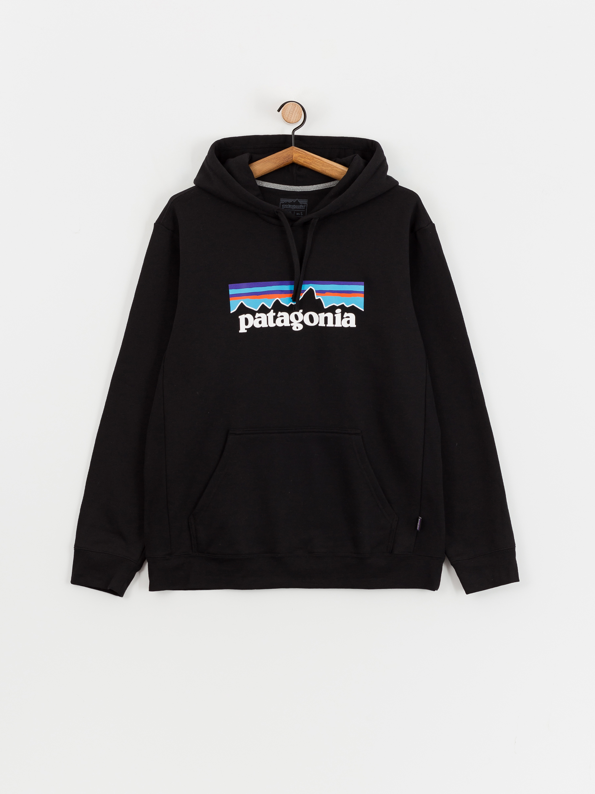 Kapucnis pulóver Patagonia P-6 Logo Uprisal HD (black)