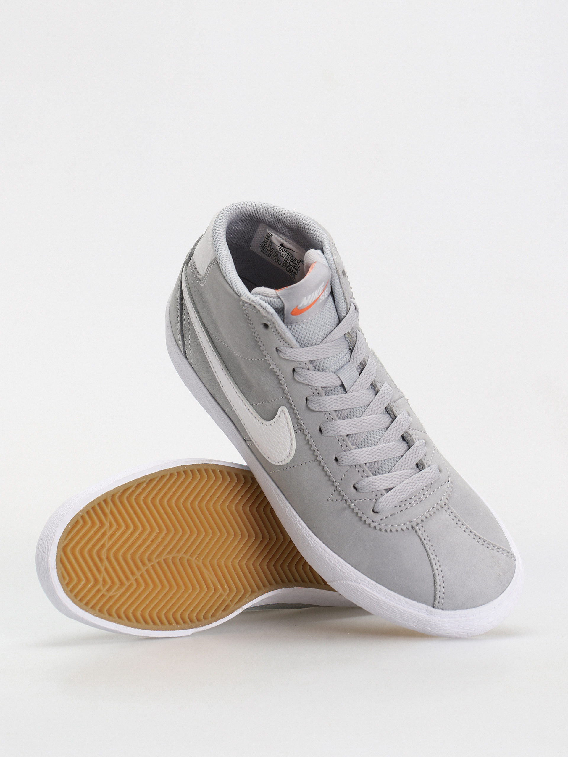 Nike SB Bruin High Cipők (wolf grey/white wolf grey)