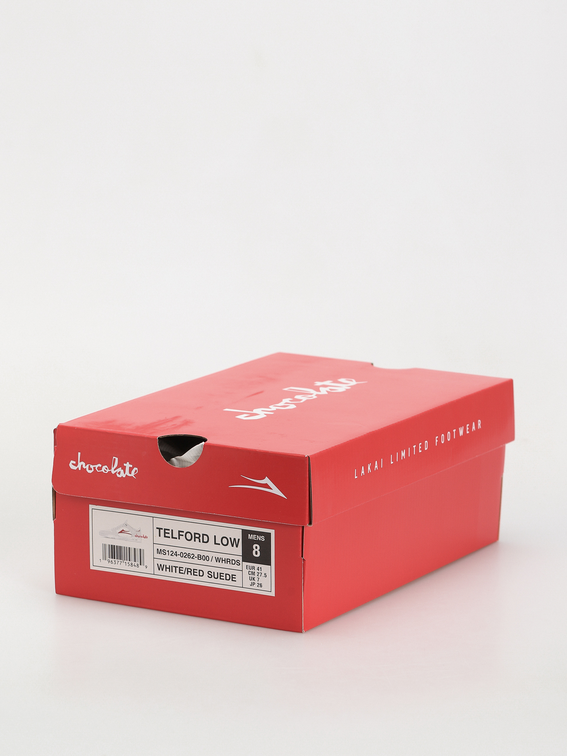 Cipők Lakai Telford Low (white red)