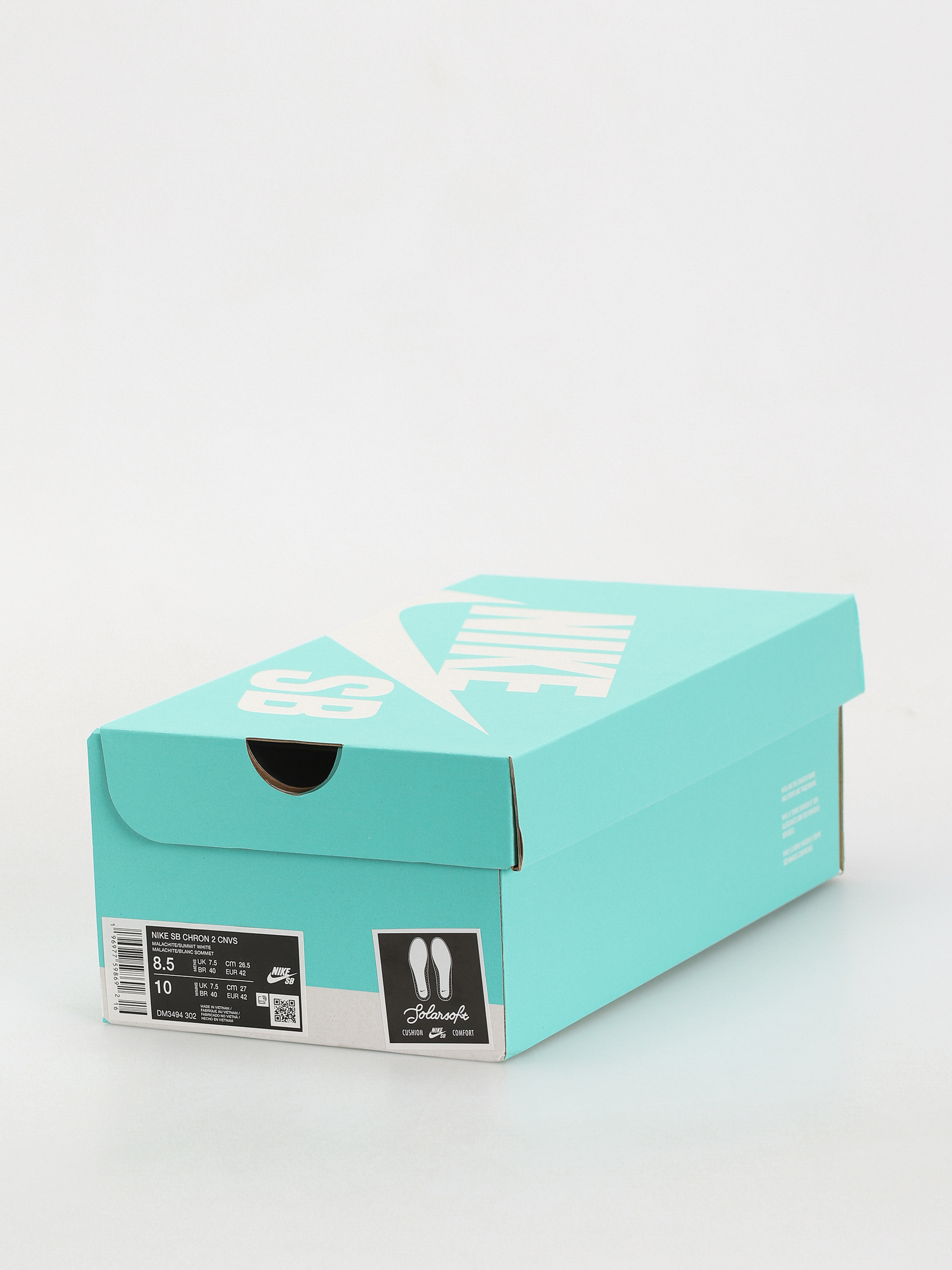 Nike SB Chron 2 Canvas Cipők (malachite/summit white malachite)