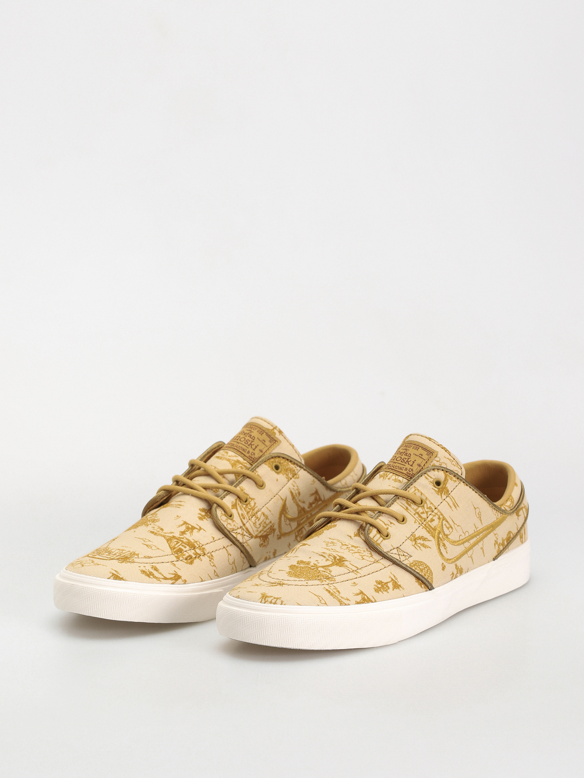 Nike SB Zoom Janoski Og+ Premium Cipők (sesame/flt gold bronzine sail)