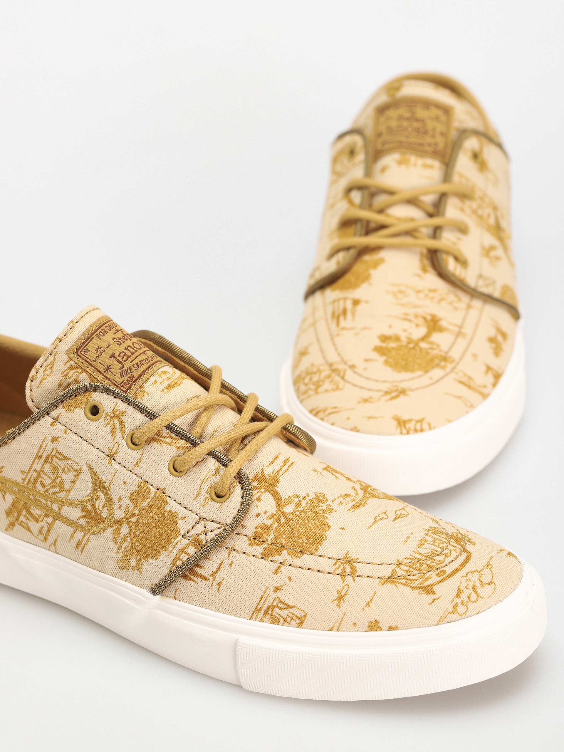 Nike SB Zoom Janoski Og+ Premium Cipők (sesame/flt gold bronzine sail)