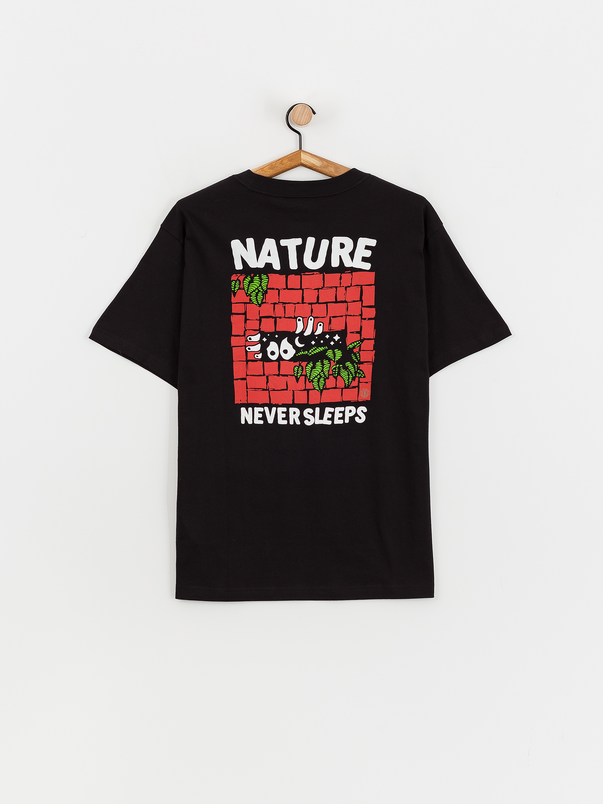 Element Never Póló (flint black)