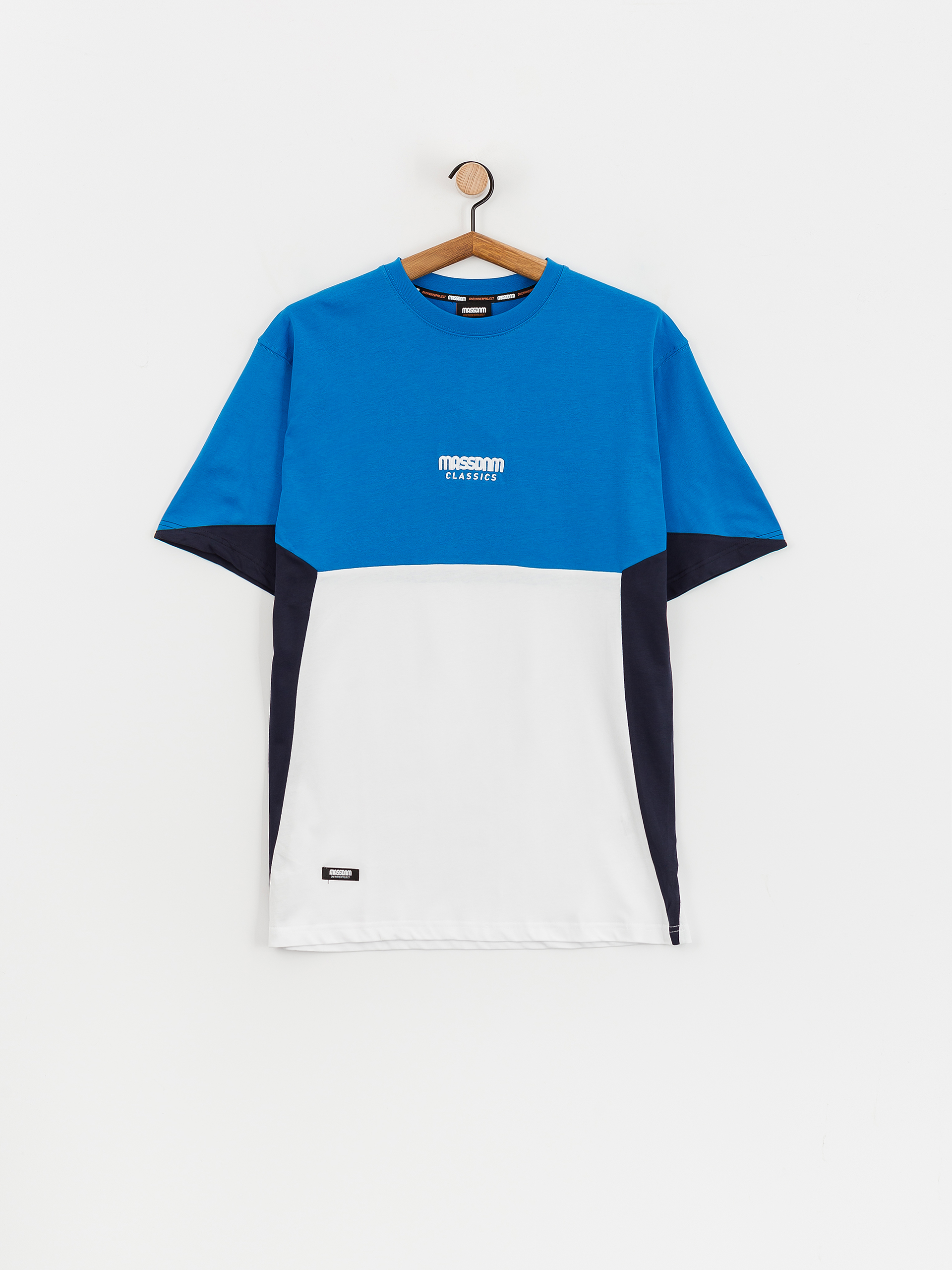 MassDnm 98Carat Póló (blue/white)