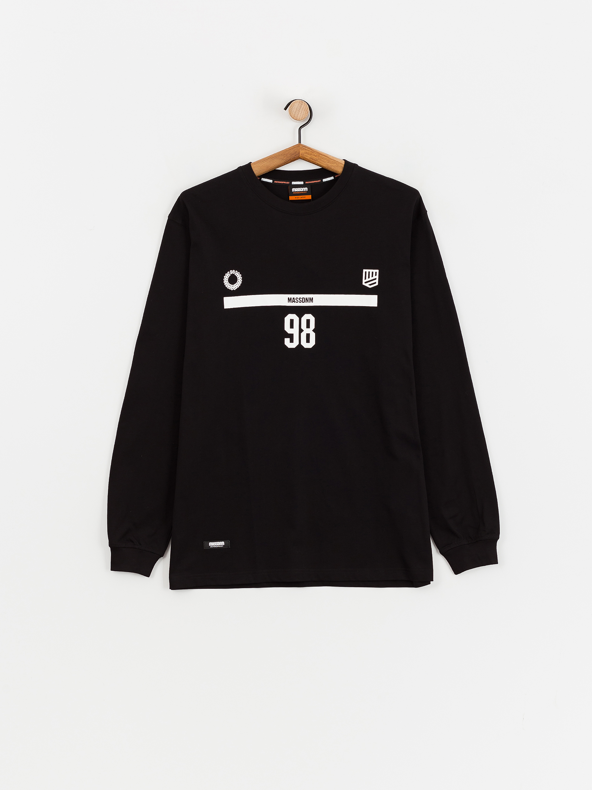 MassDnm Round Two Hosszú ujjú felső (black)