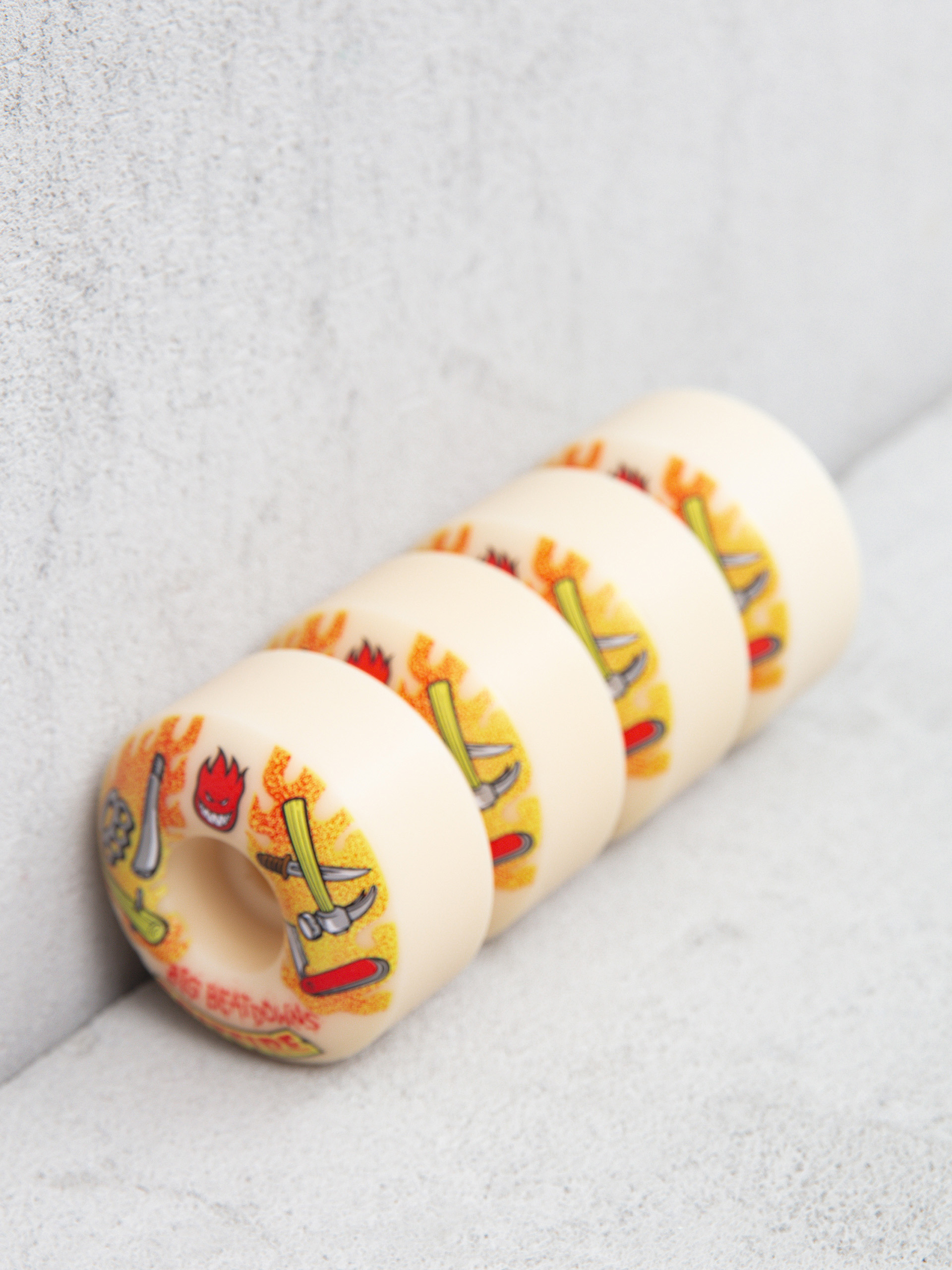 Spitfire F4 99D Big Beatdown Gördeszka kerék (natural/orange)