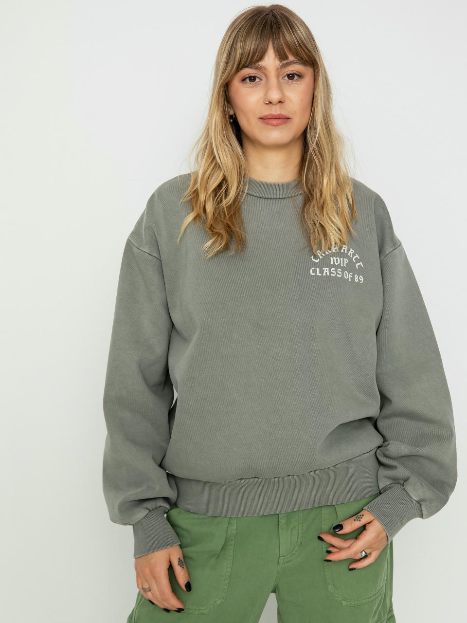 Carhartt WIP Class of 89 Wmn Pulóver (marengo/white)