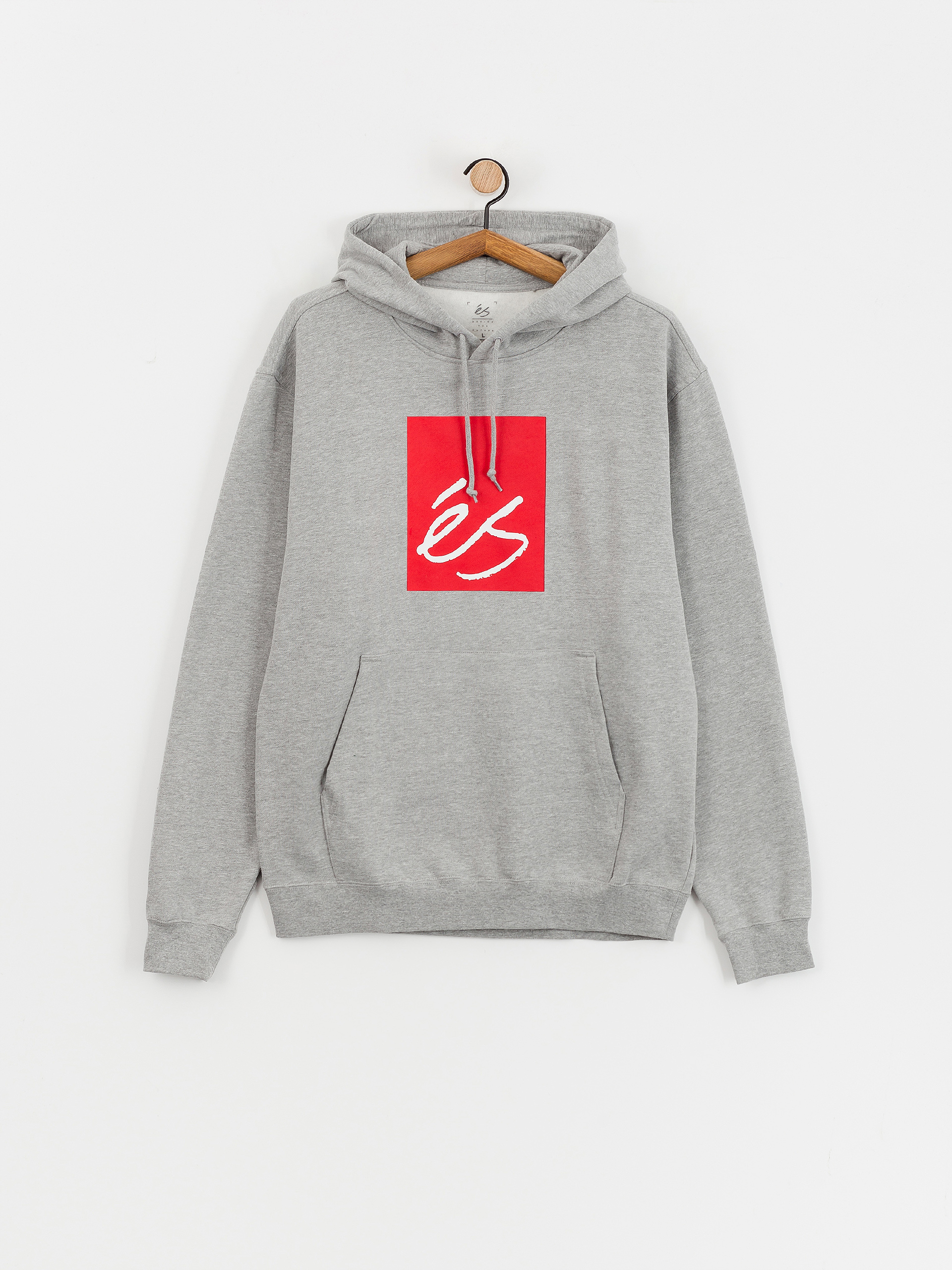 eS Main Block HD Kapucnis pulóver (grey/heather)