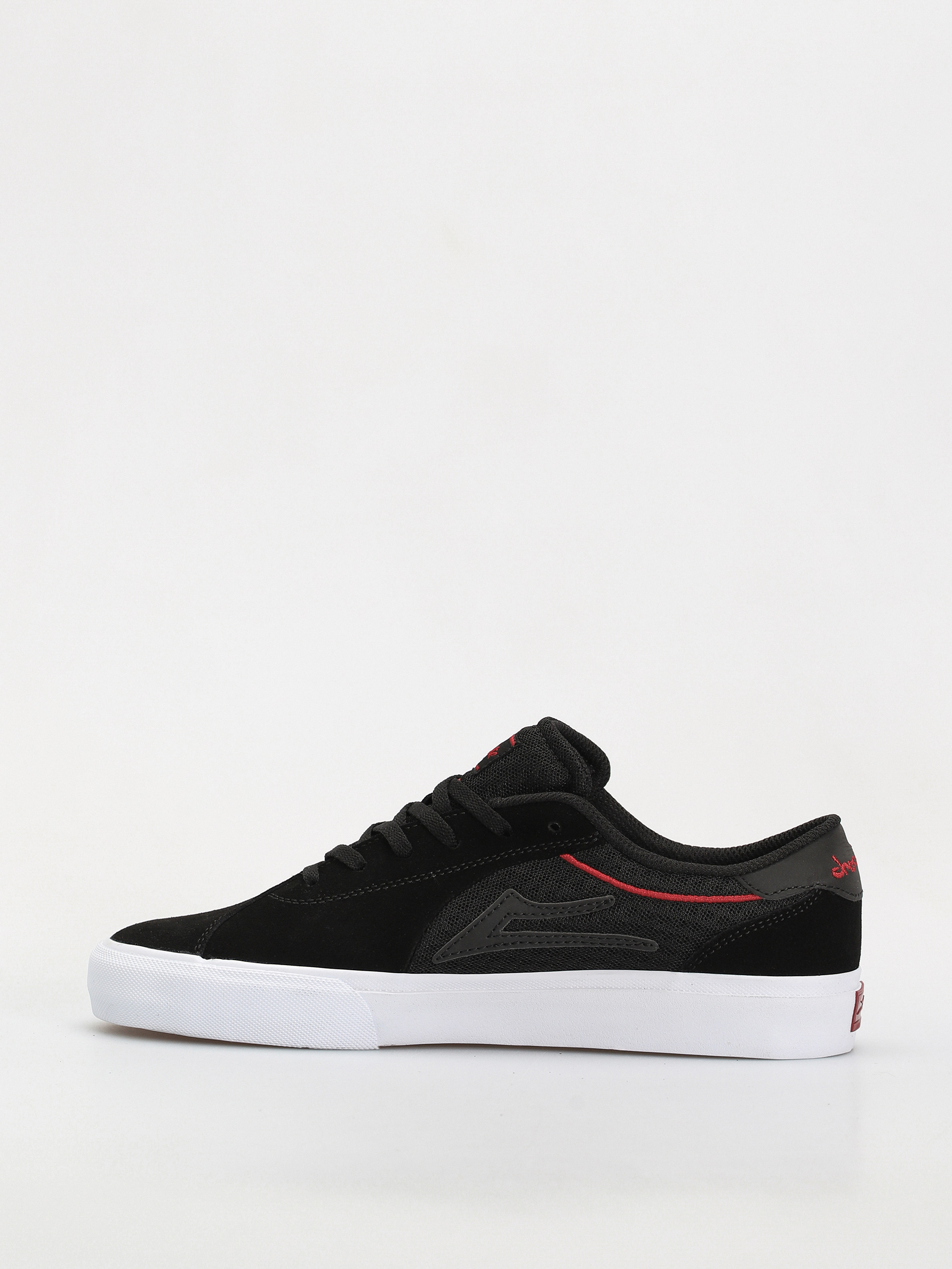 Lakai Flaco II Cipők (black red)