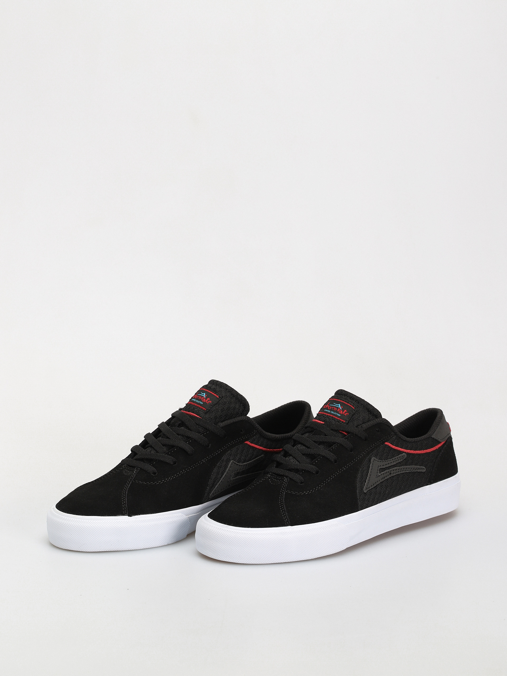 Lakai Flaco II Cipők (black red)